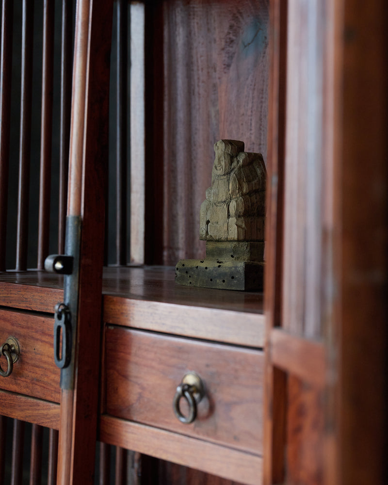 Withered wooden statue of Daikokuten Edo period/1603-1867CE