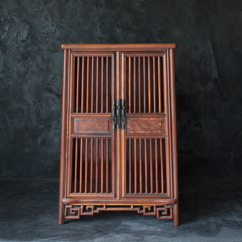 Chinese wood tea shelf Qing dynasty/1616-1911CE
