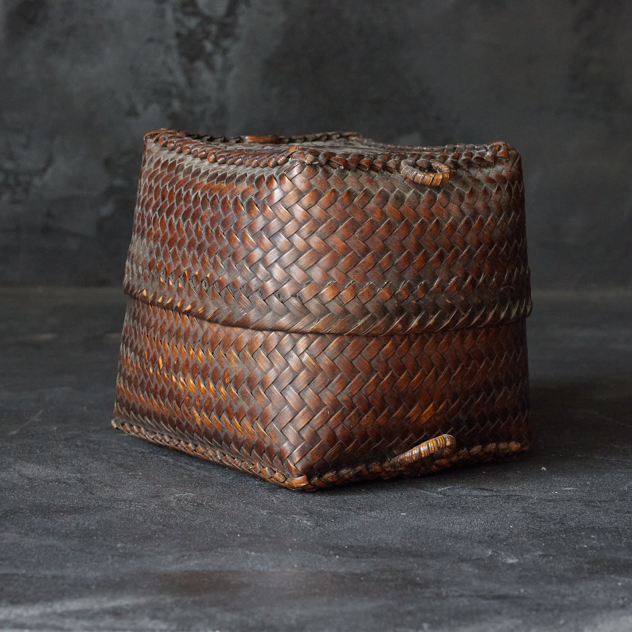 Sencha tea box, Ifugao rice basket, 16th-19th century