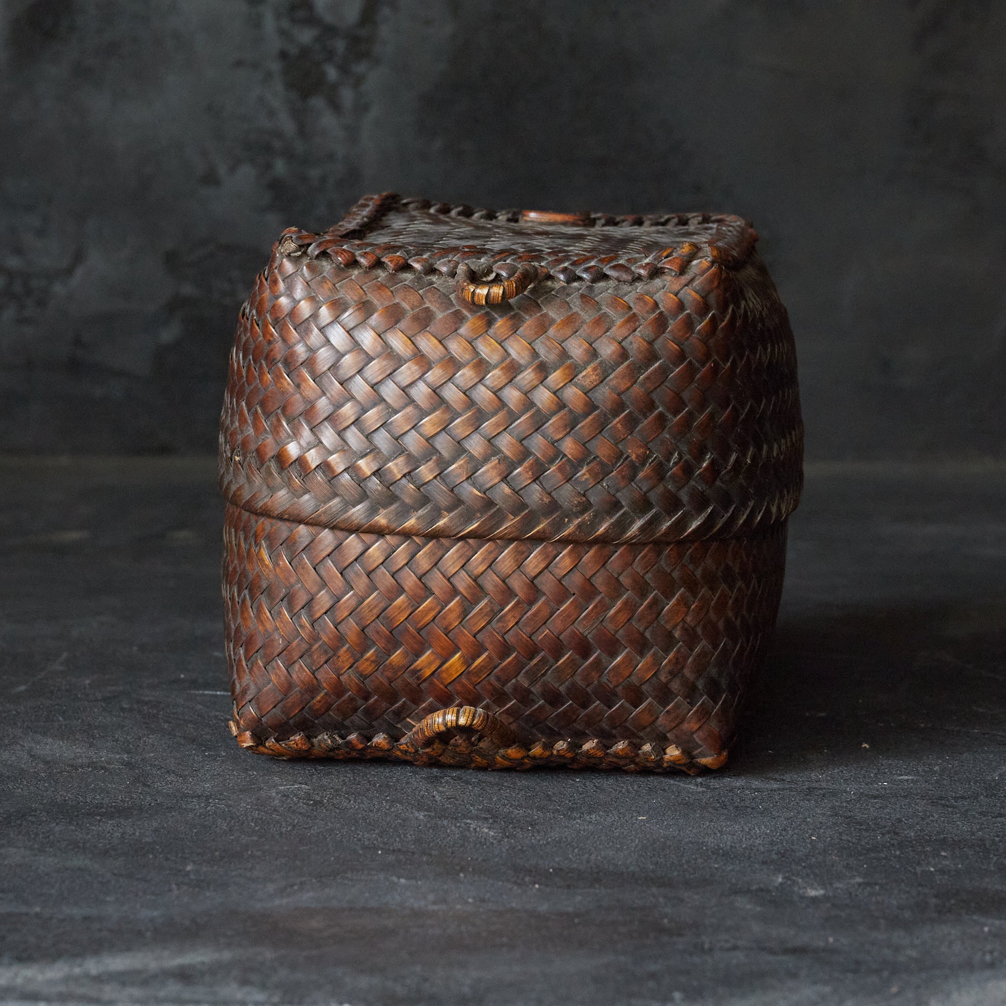 Sencha tea box, Ifugao rice basket, 16th-19th century