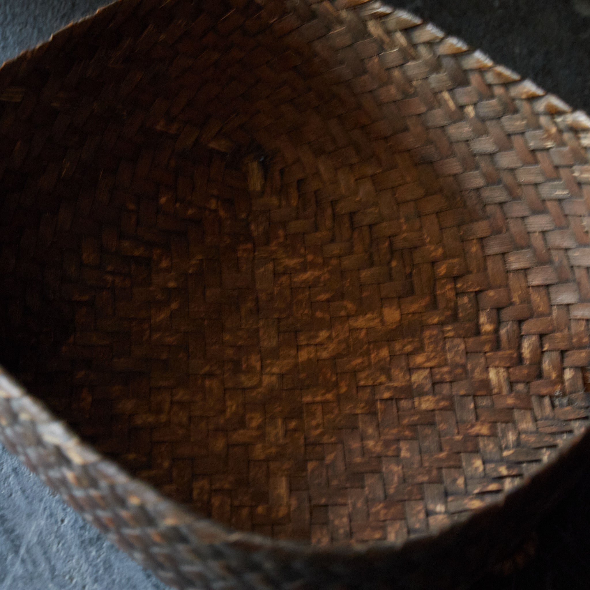 Sencha tea box, Ifugao rice basket, 16th-19th century