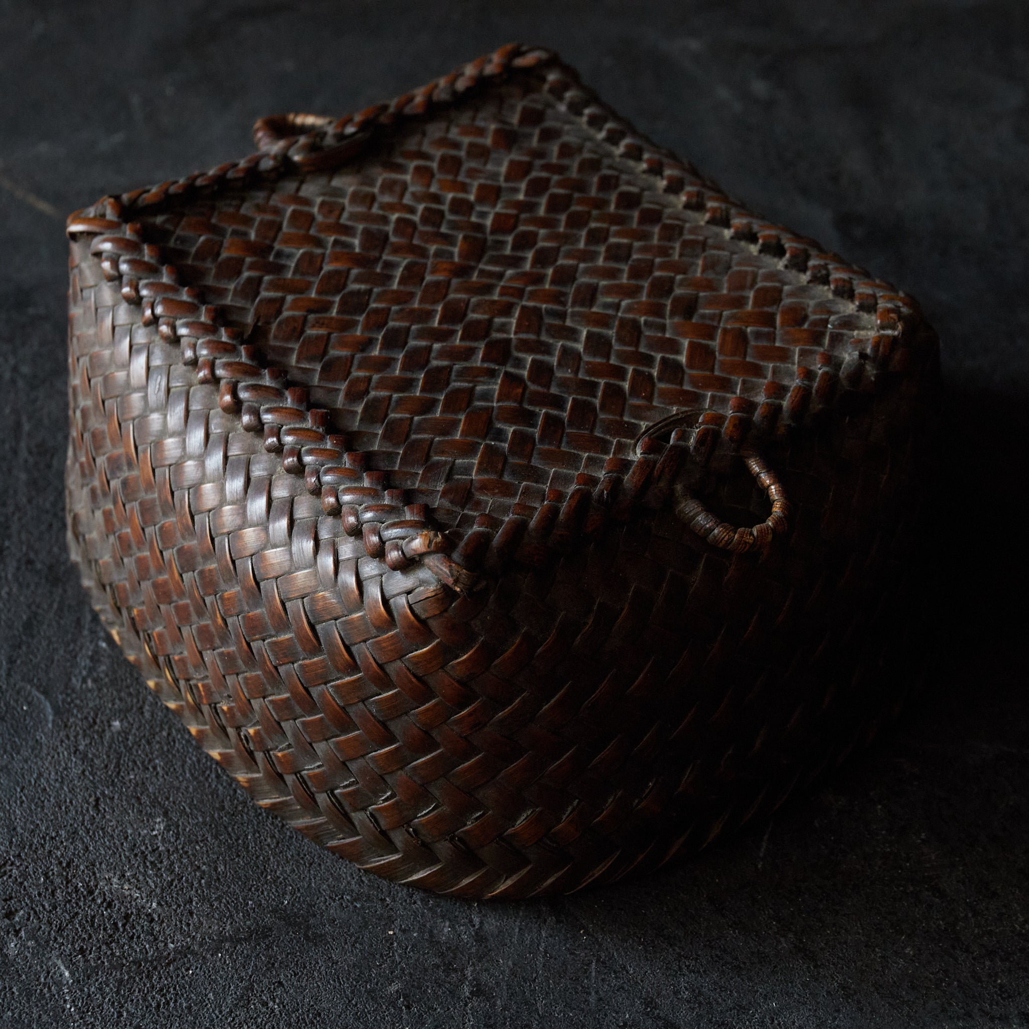 Sencha tea box, Ifugao rice basket, 16th-19th century