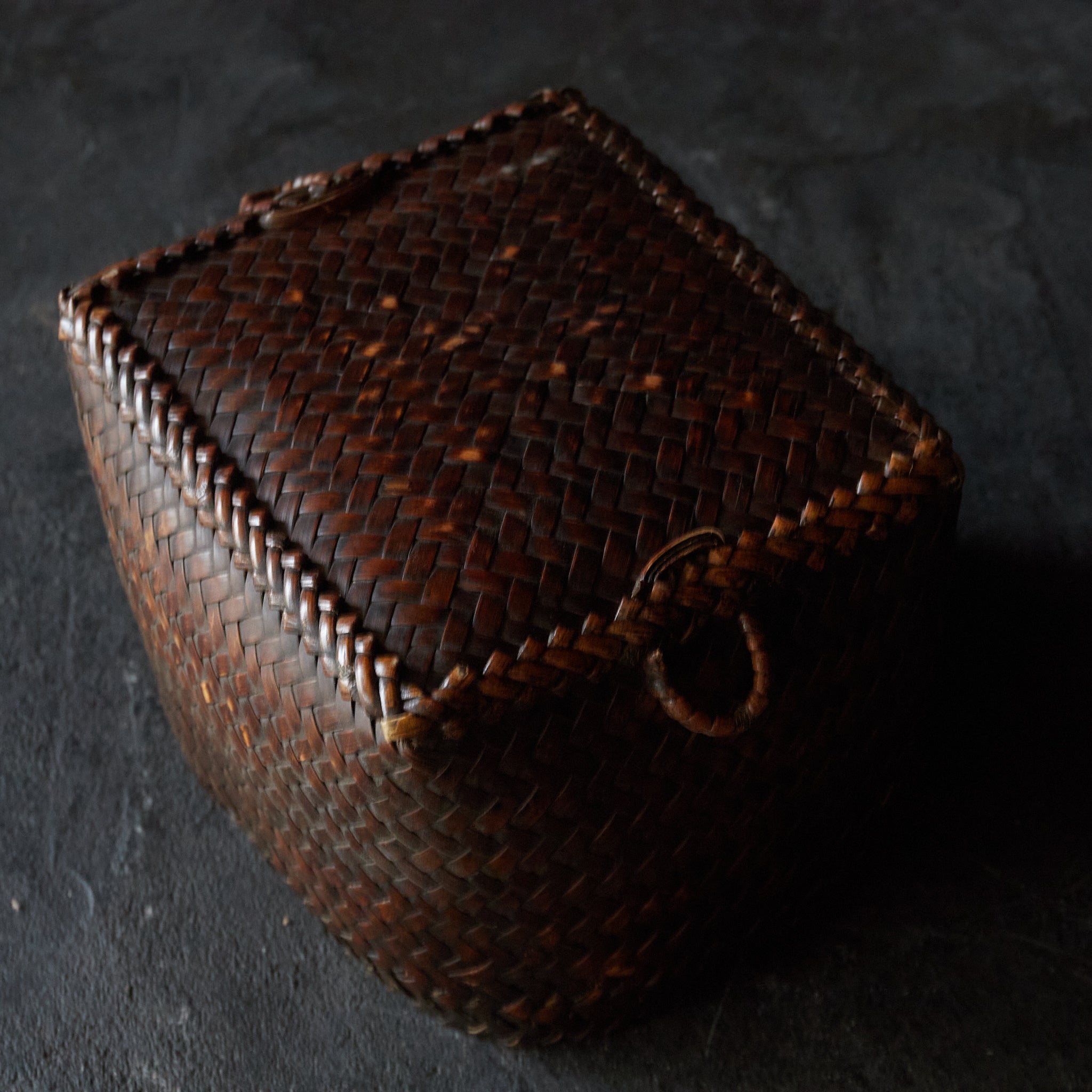 Sencha tea box, Ifugao rice basket, 16th-19th century