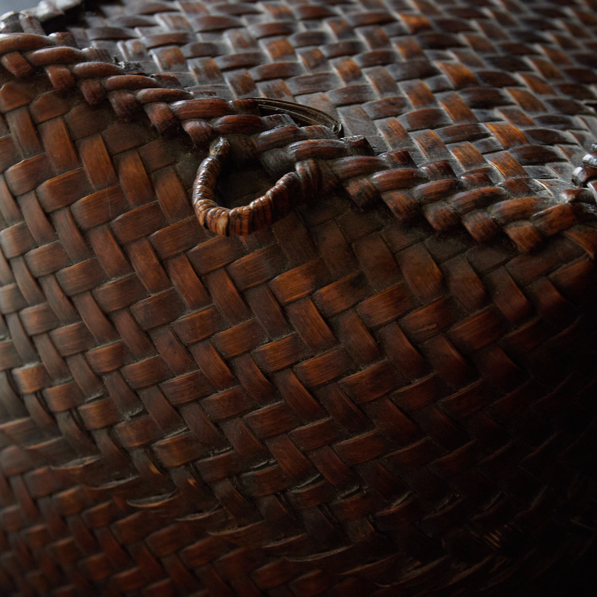 Sencha tea box, Ifugao rice basket, 16th-19th century