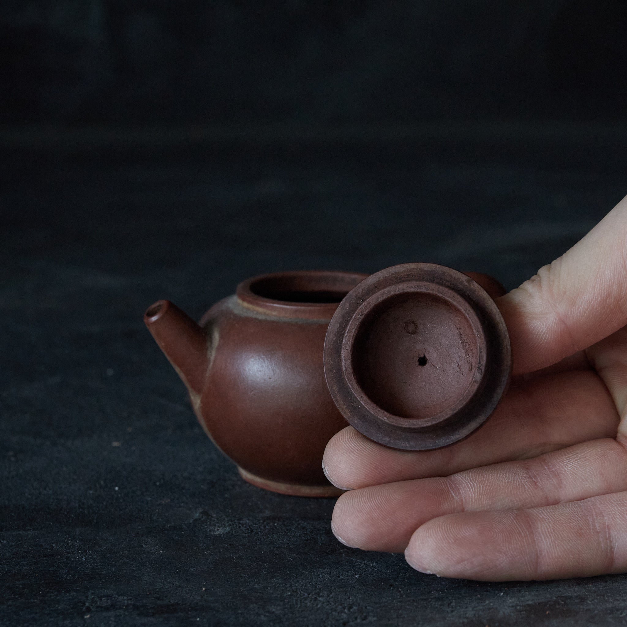 Sencha tea maker, Qing dynasty, red clay teapot, Qing dynasty/1616-1911CE