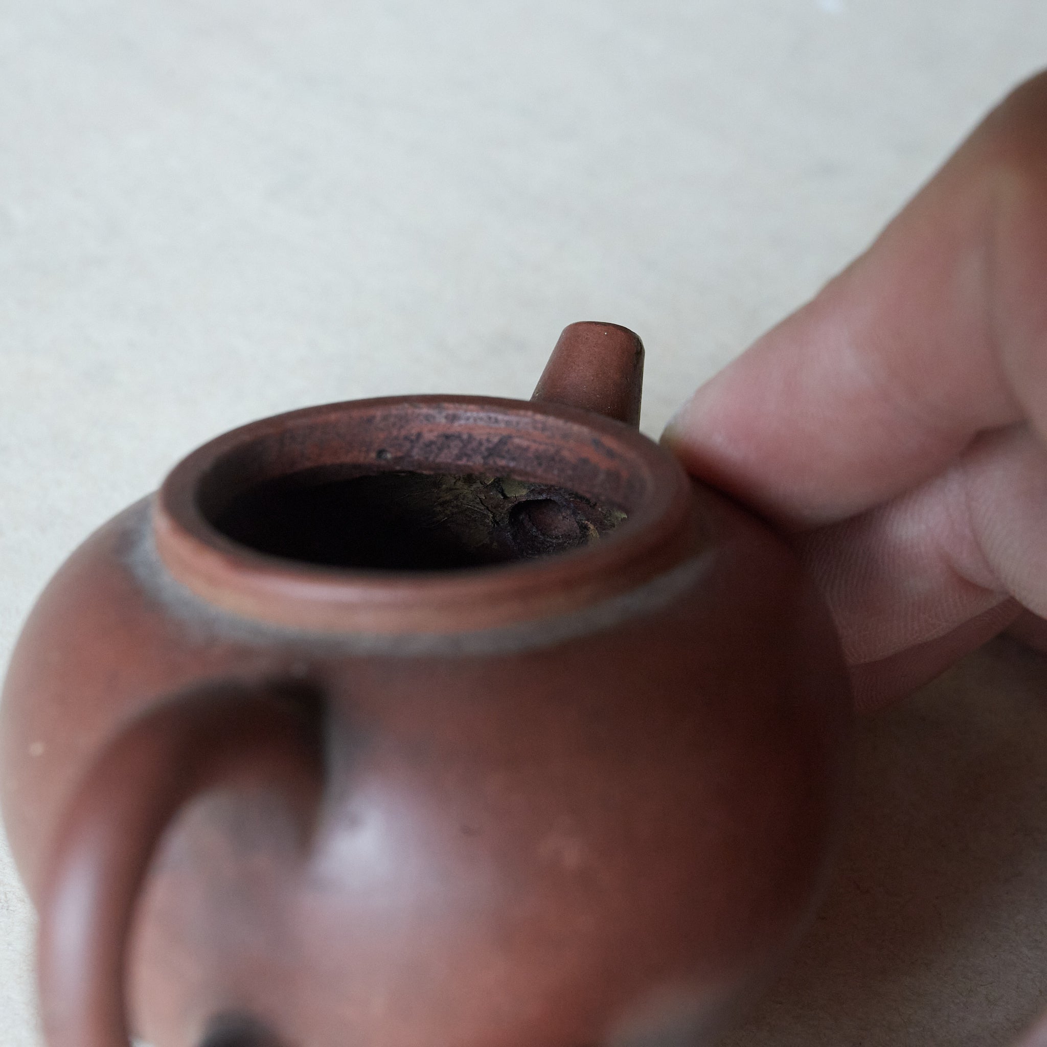 Sencha tea maker, Qing dynasty, red clay teapot, Qing dynasty/1616-1911CE