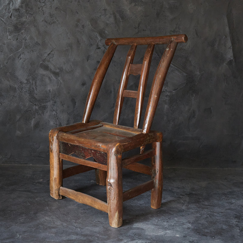 Ancient Wooden Folk Chair, Qing Dynasty/1616-1911CE