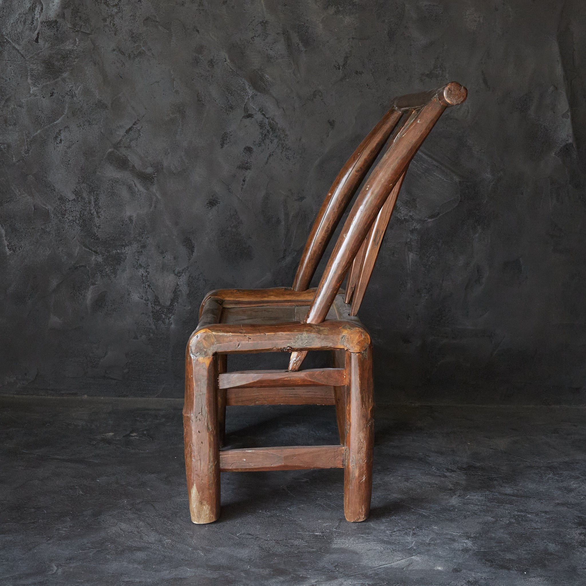 Ancient Wooden Folk Chair, Qing Dynasty/1616-1911CE