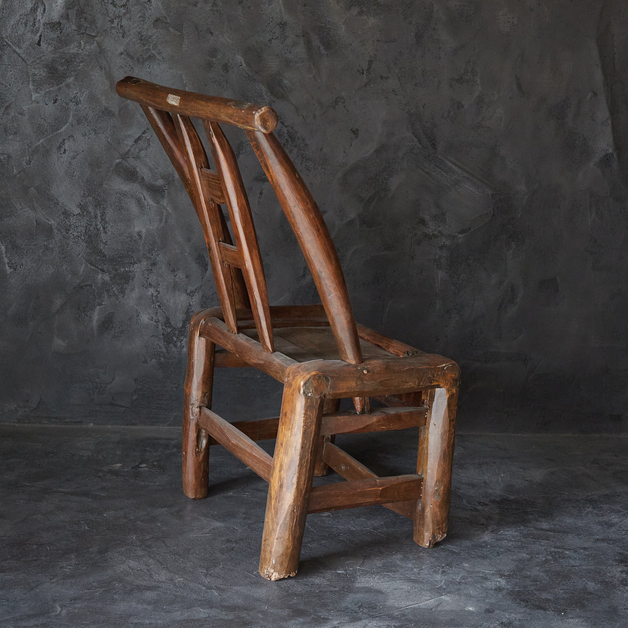 Ancient Wooden Folk Chair, Qing Dynasty/1616-1911CE