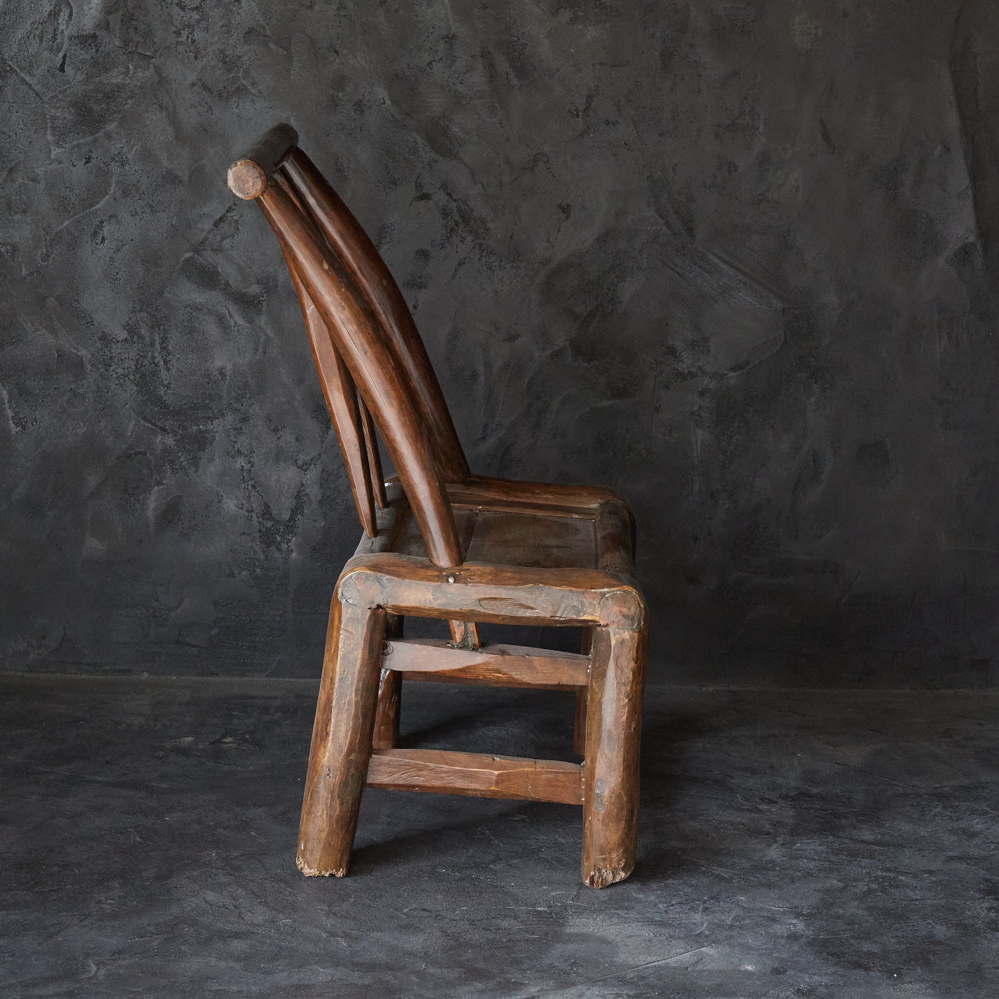 Ancient Wooden Folk Chair, Qing Dynasty/1616-1911CE