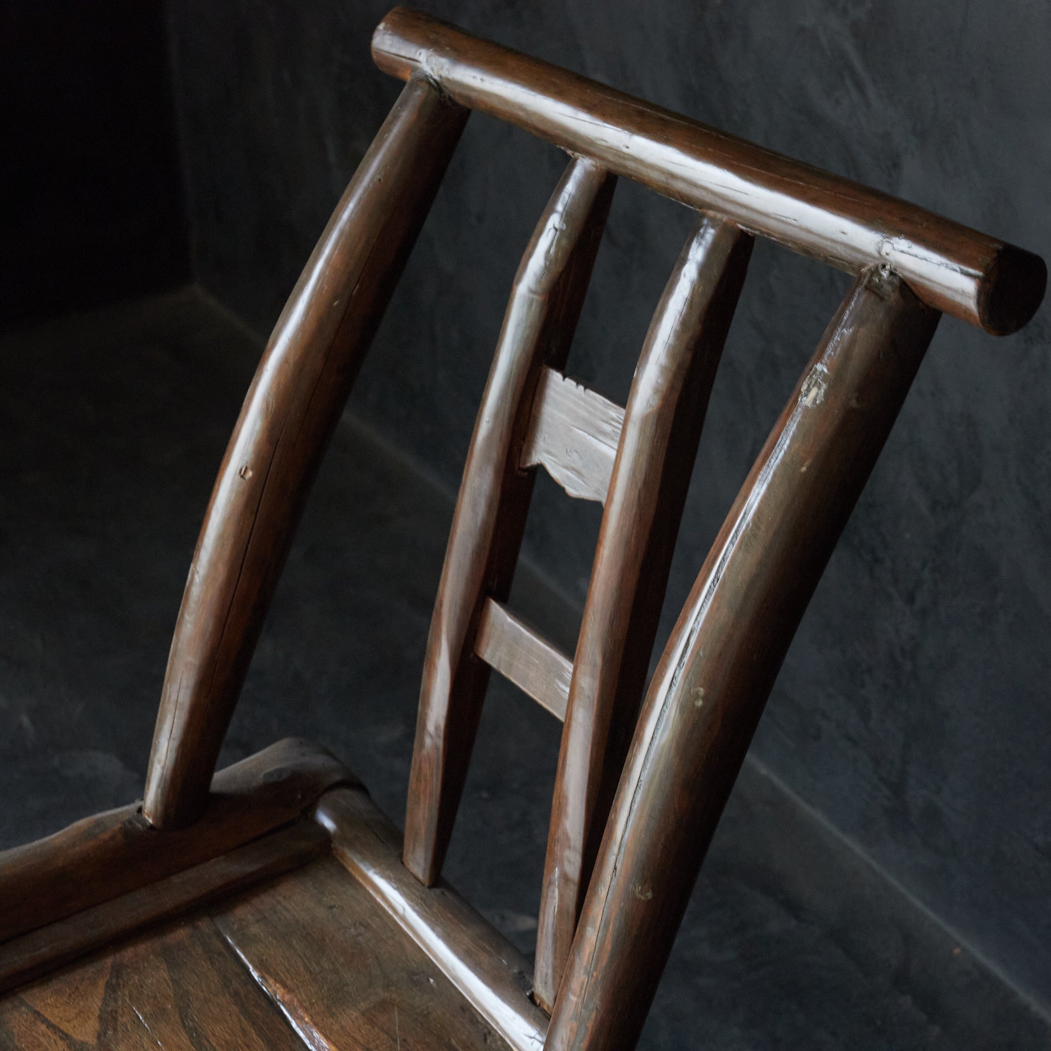 Ancient Wooden Folk Chair, Qing Dynasty/1616-1911CE