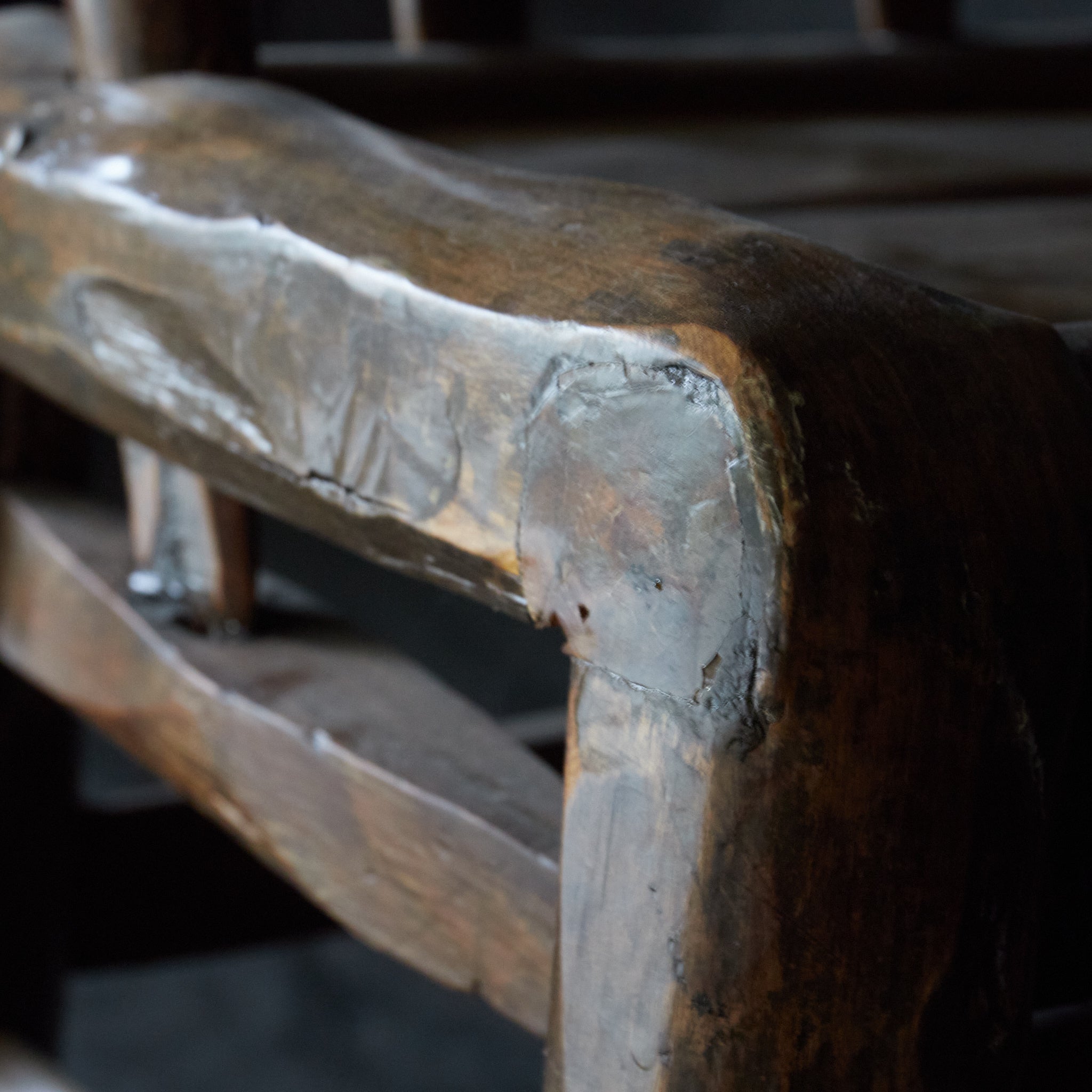 Ancient Wooden Folk Chair, Qing Dynasty/1616-1911CE