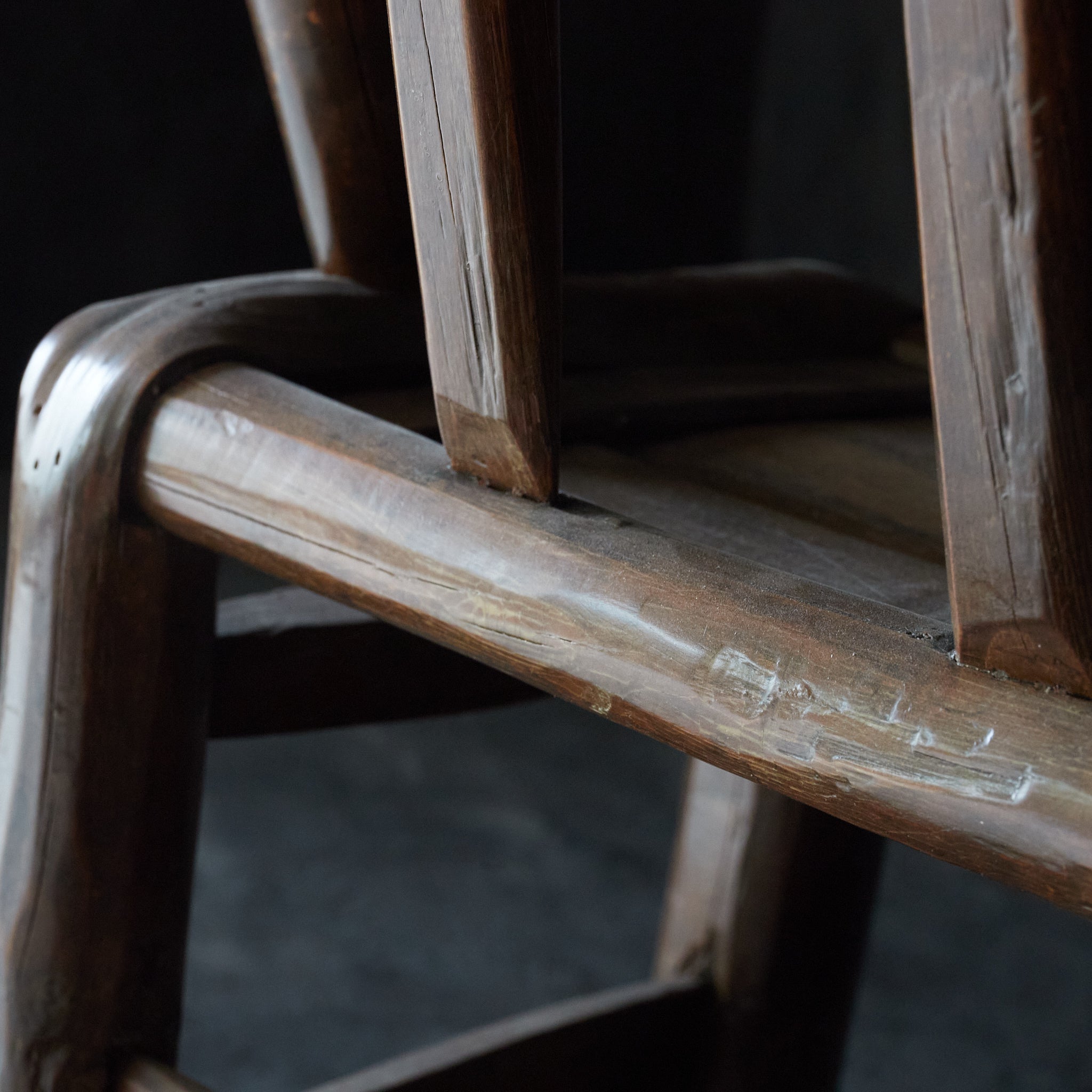 Ancient Wooden Folk Chair, Qing Dynasty/1616-1911CE