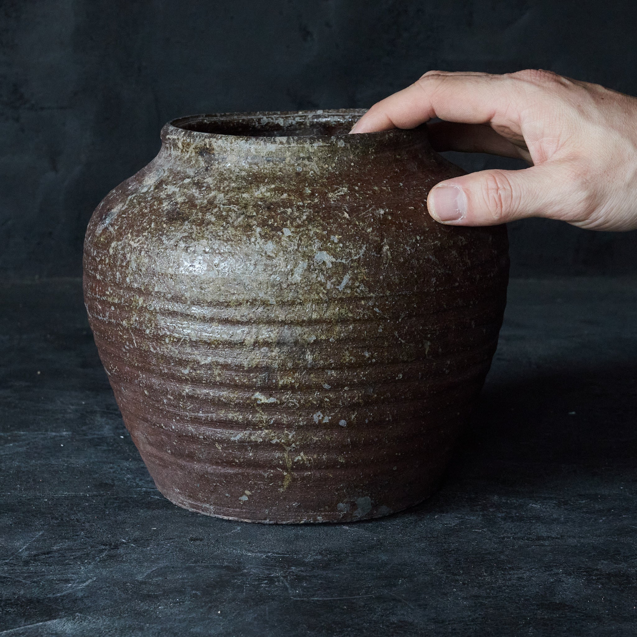 室町時代 古備前 壺（1336–1573 CE） | 入蘆花（ロカニイル）