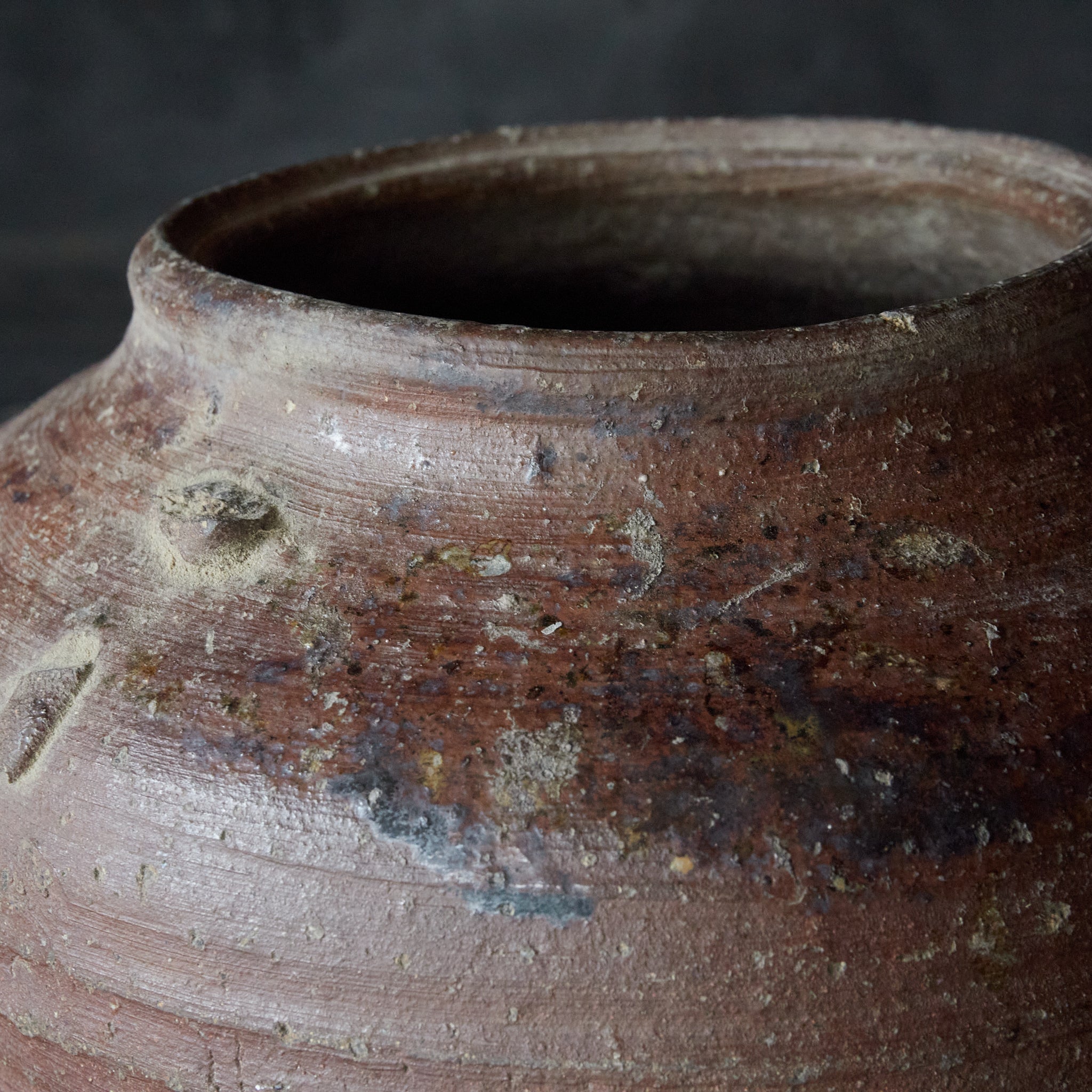 室町時代 古備前 壺（1336–1573 CE） | 入蘆花（ロカニイル）