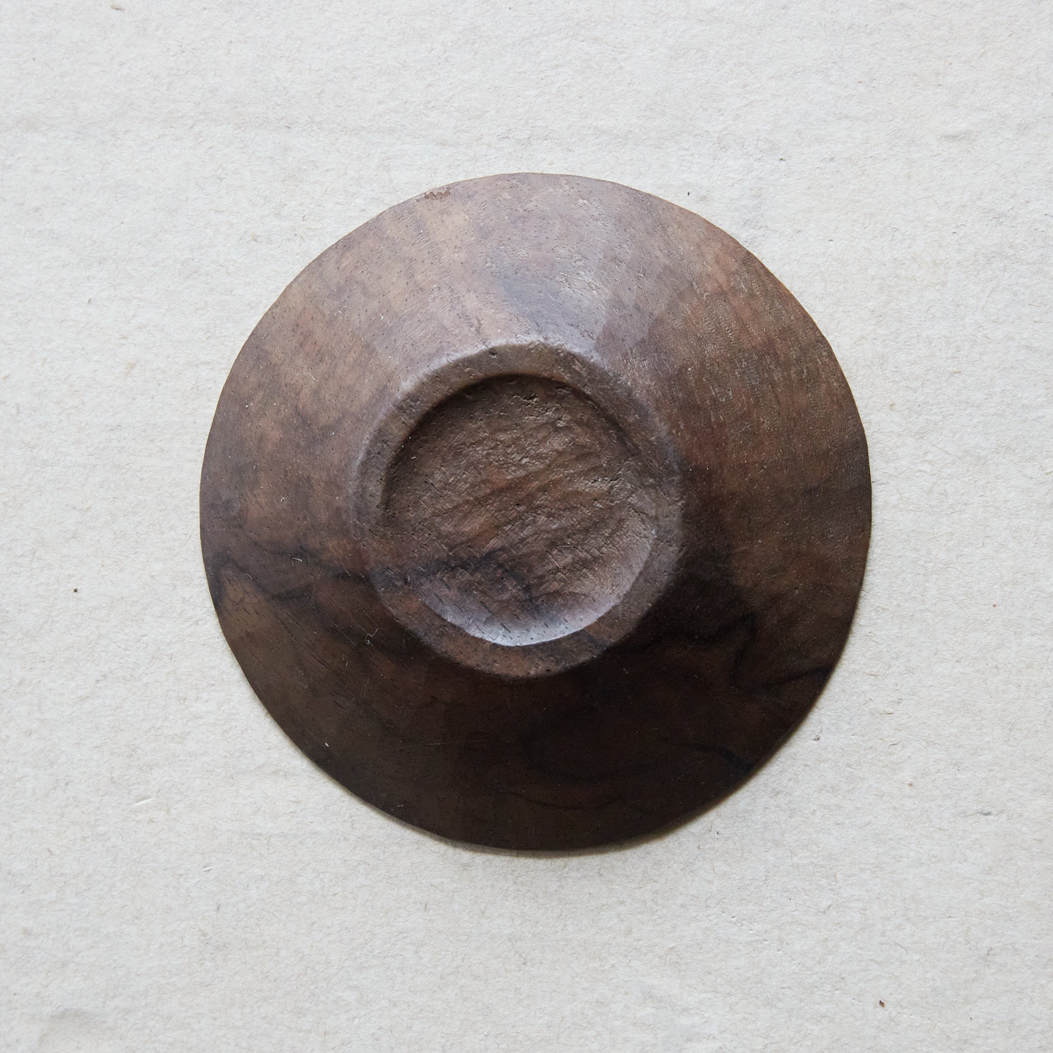 大正 黒柿の小さな茶托 5客揃（1912–1926 CE） | 入蘆花（ロカニイル）