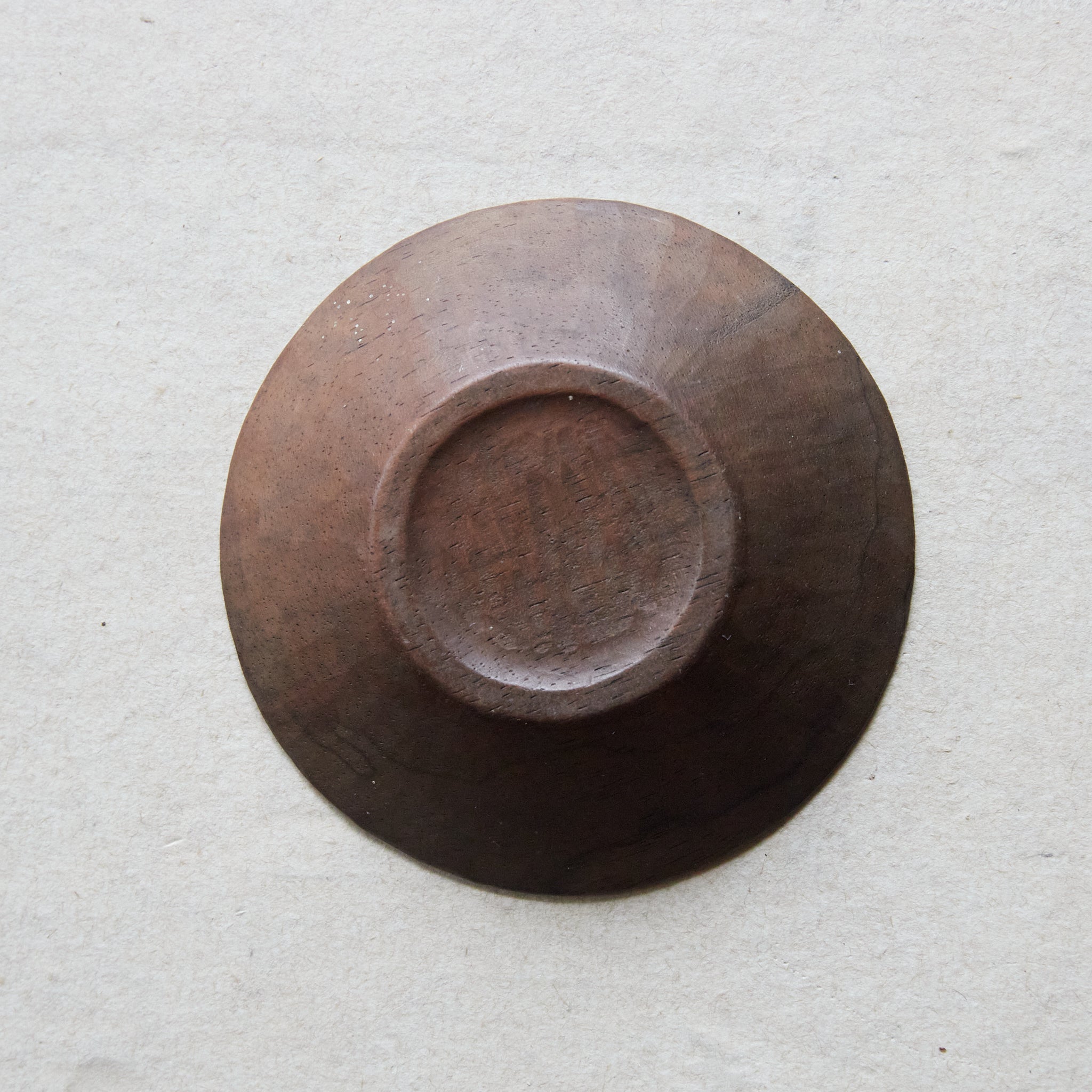 大正 黒柿の小さな茶托 5客揃（1912–1926 CE） | 入蘆花（ロカニイル）
