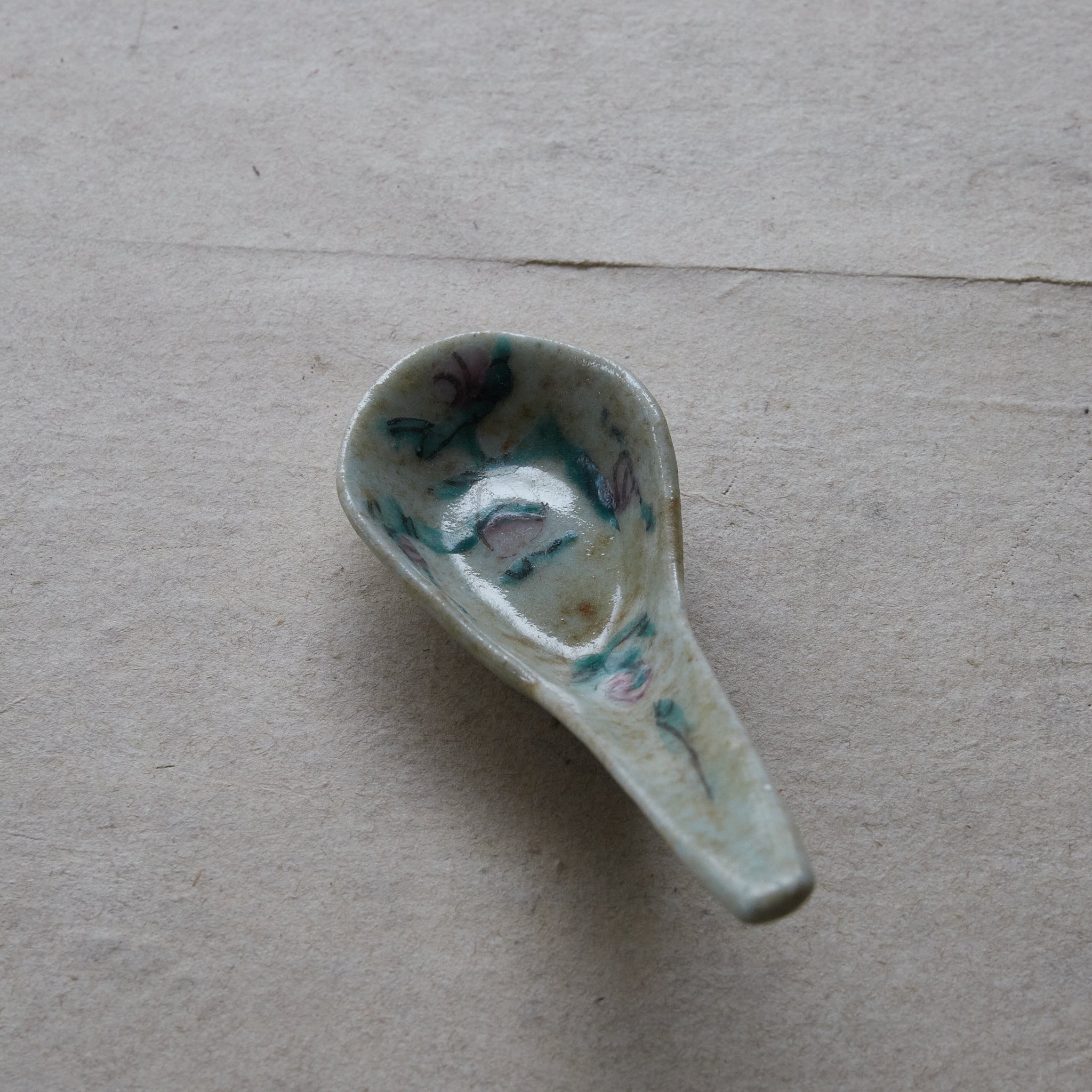 CHINESISCHER SUPPENLÖFFEL, a8, Qing-Dynastie（1616–1911 n. Chr.）