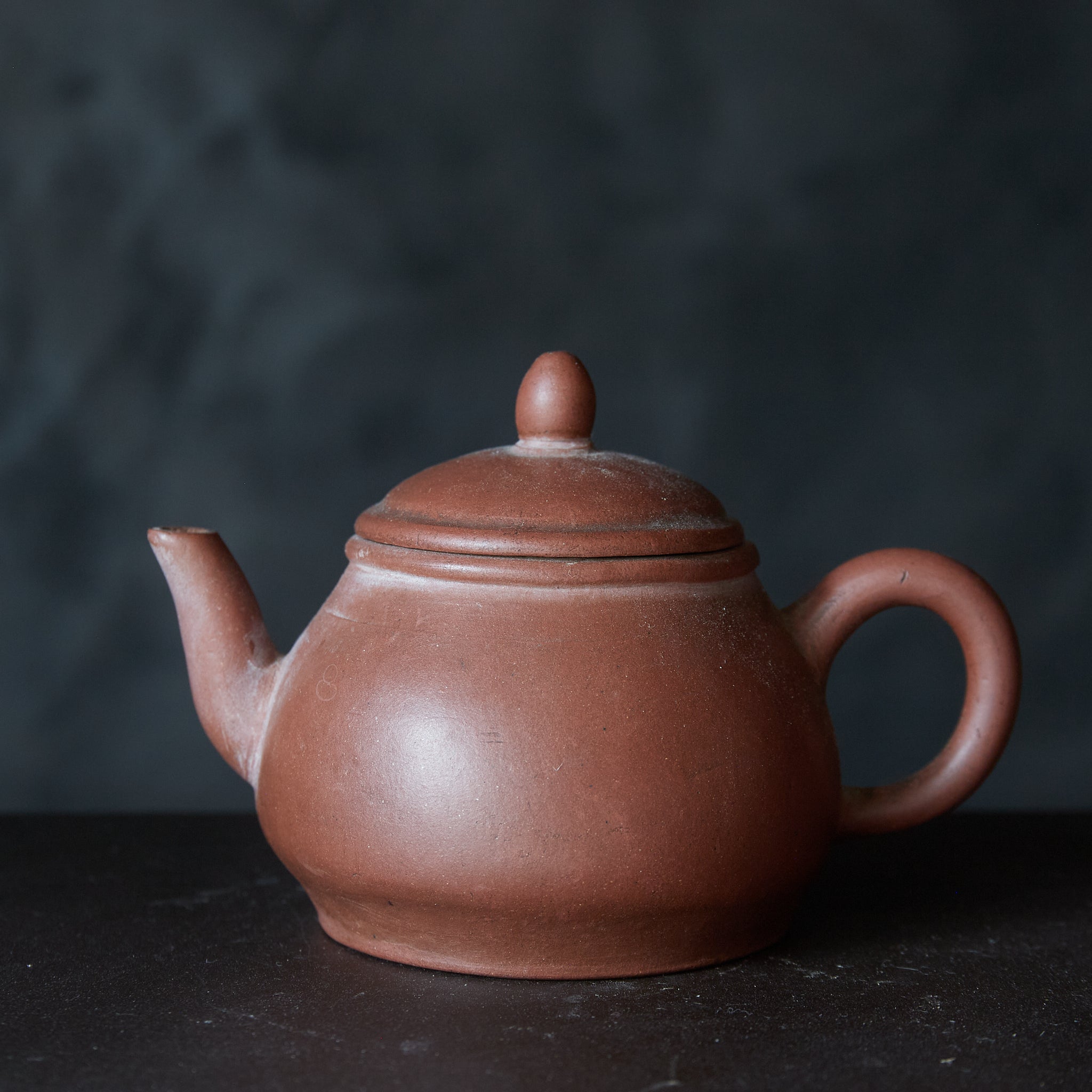 Qing Vermillion mud ancient tea pot Qing Dynasty/1616-1911CE