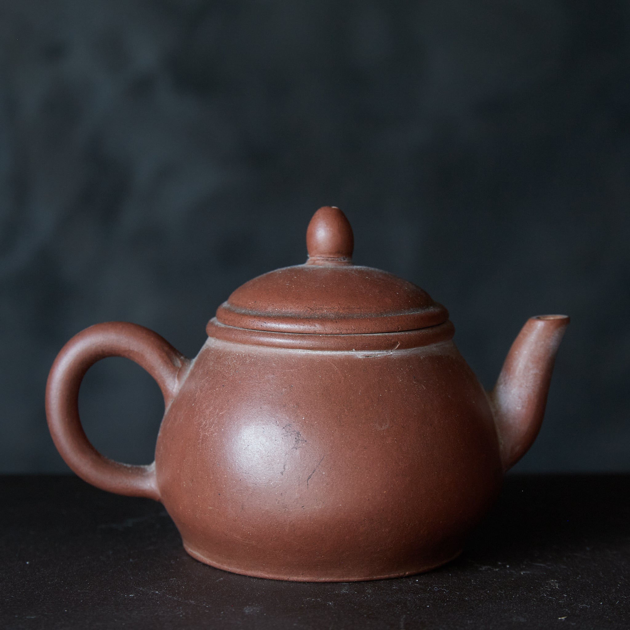 Qing Vermillion mud ancient tea pot Qing Dynasty/1616-1911CE