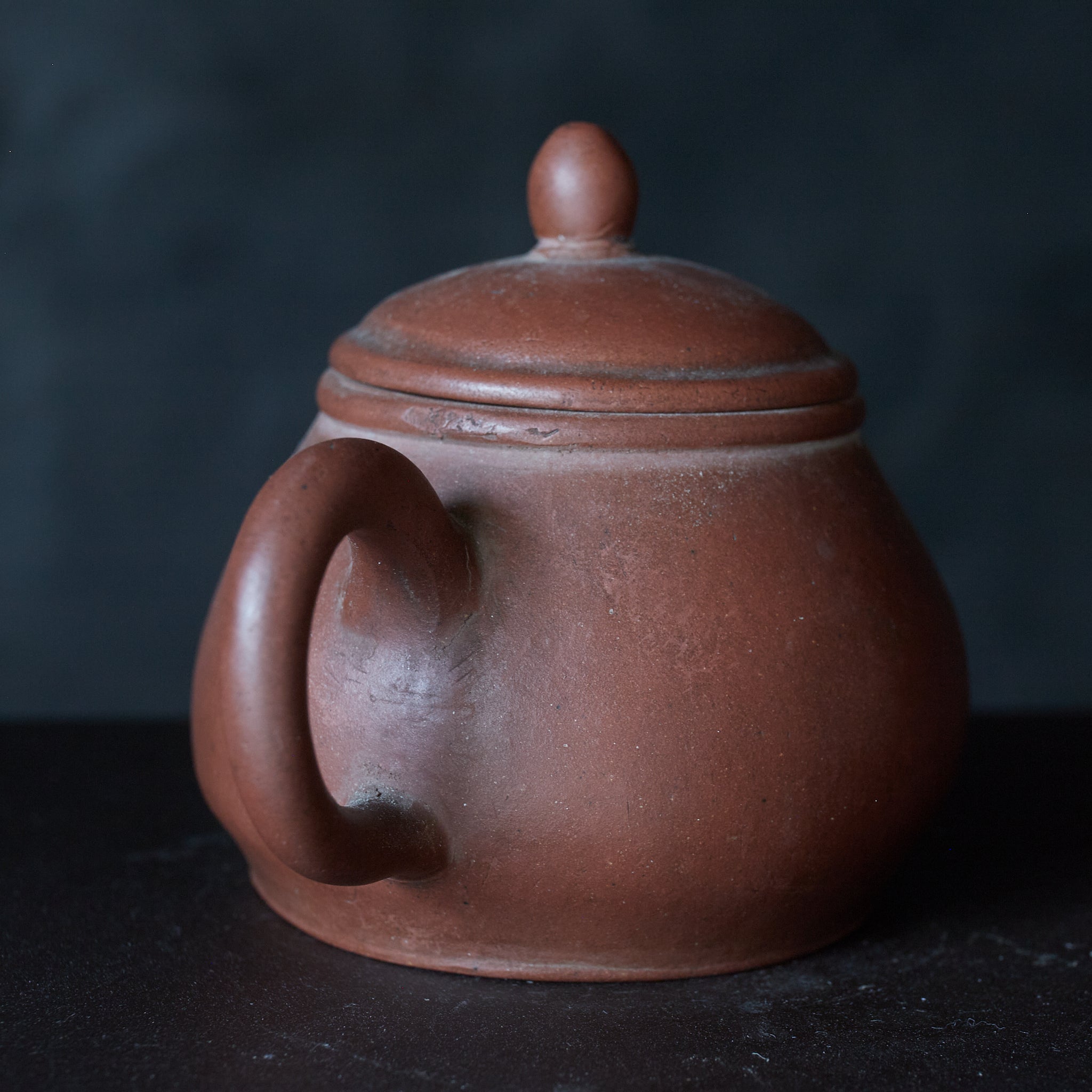 Qing Vermillion mud ancient tea pot Qing Dynasty/1616-1911CE