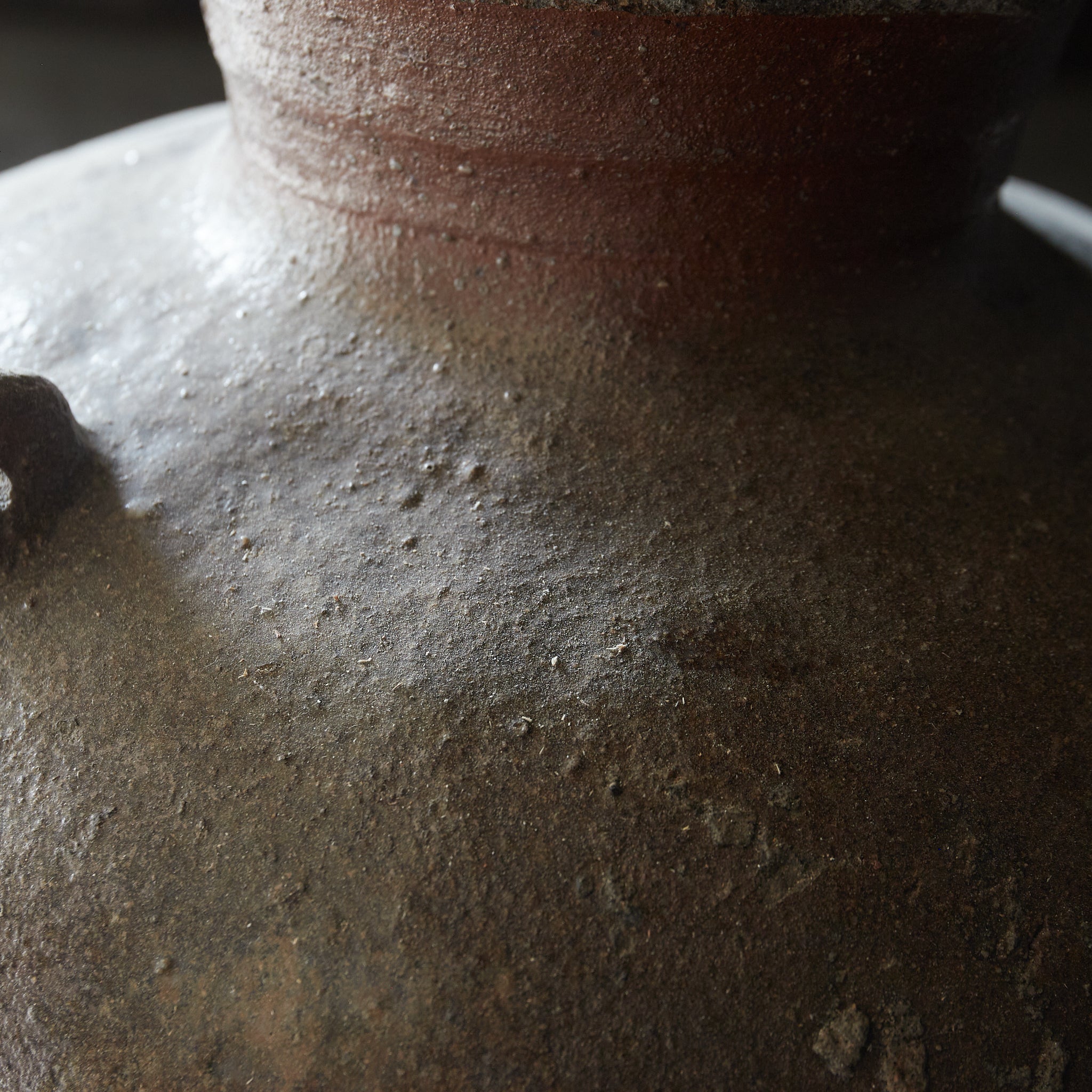 Old Bizen Three-eared Jar, Muromachi Period, Muromachi Period/1336-1573CE