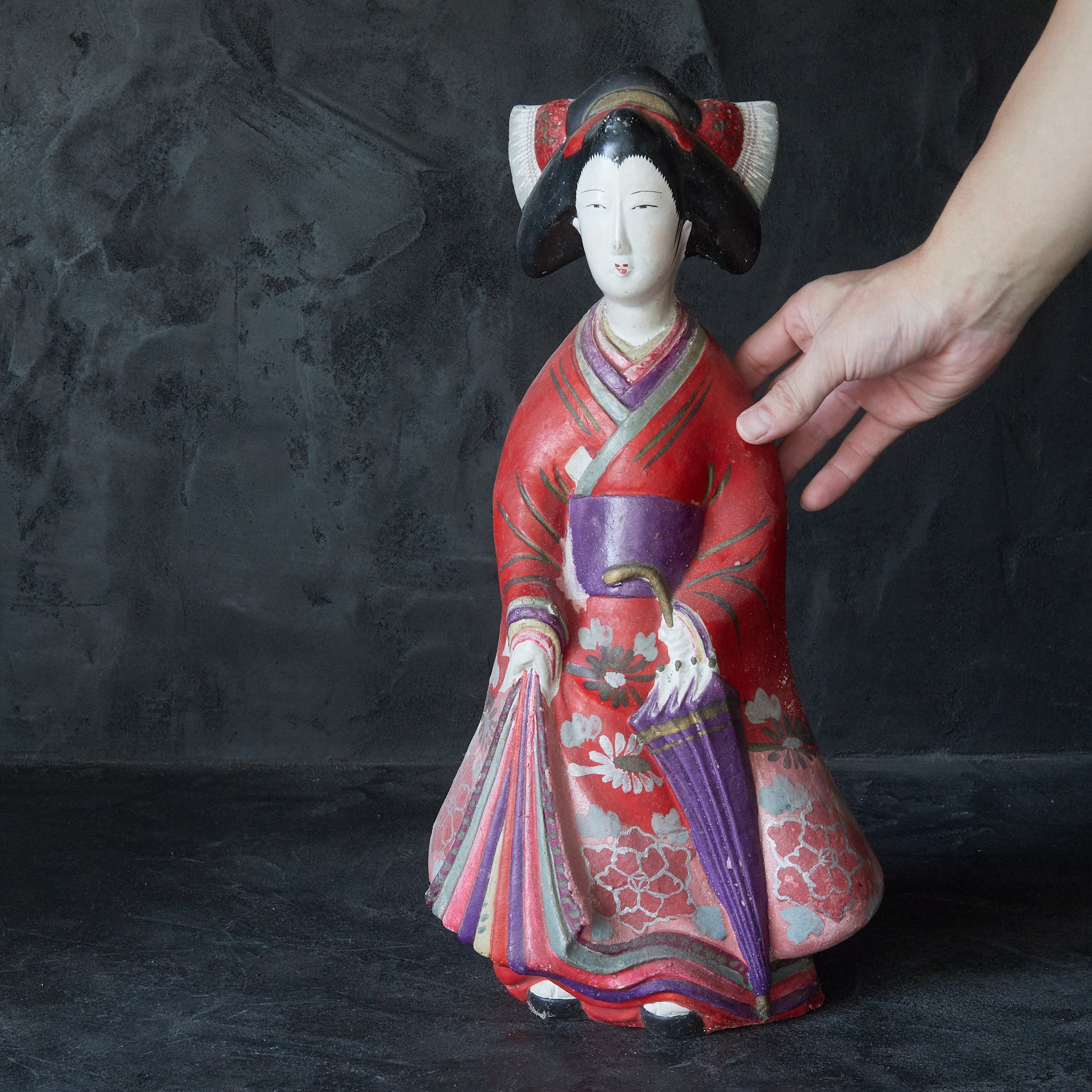 Ceramic doll 2 Meiji period/1868-1912CE