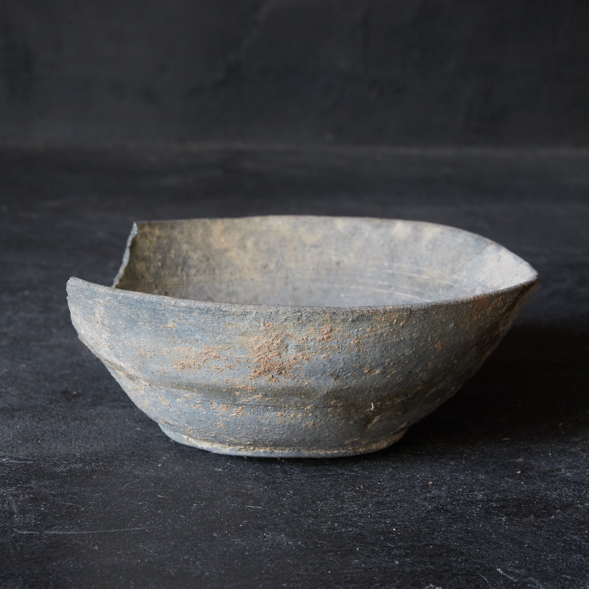 Sueki bowl-shaped pottery remains from the Kofun period/250-581CE