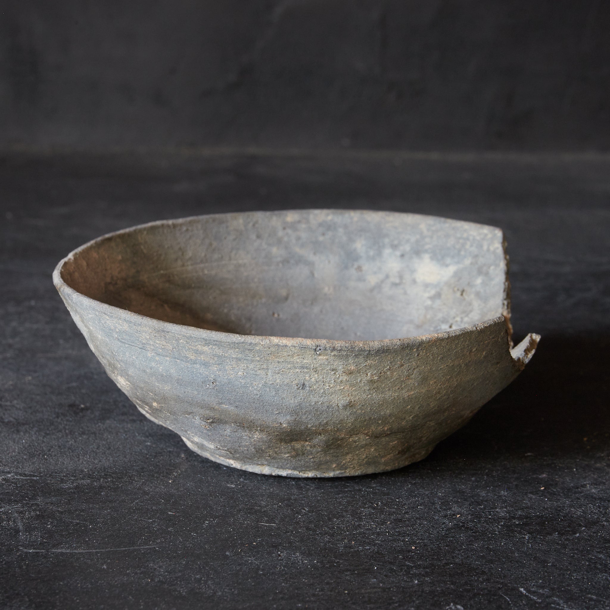 Sueki bowl-shaped pottery remains from the Kofun period/250-581CE