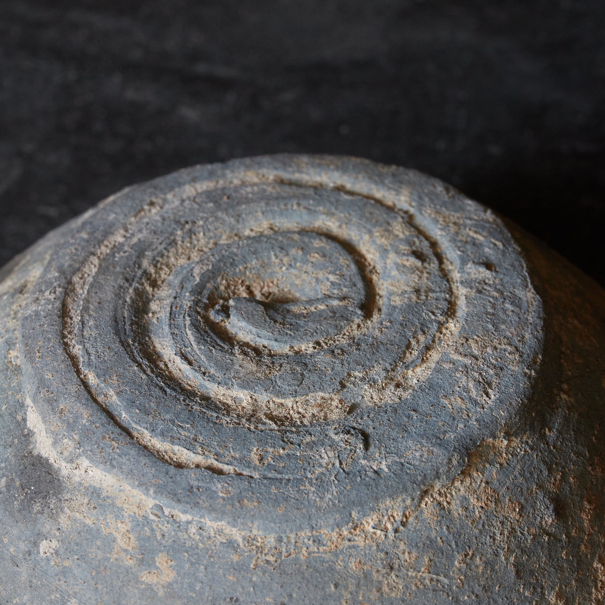 Sueki bowl-shaped pottery remains from the Kofun period/250-581CE