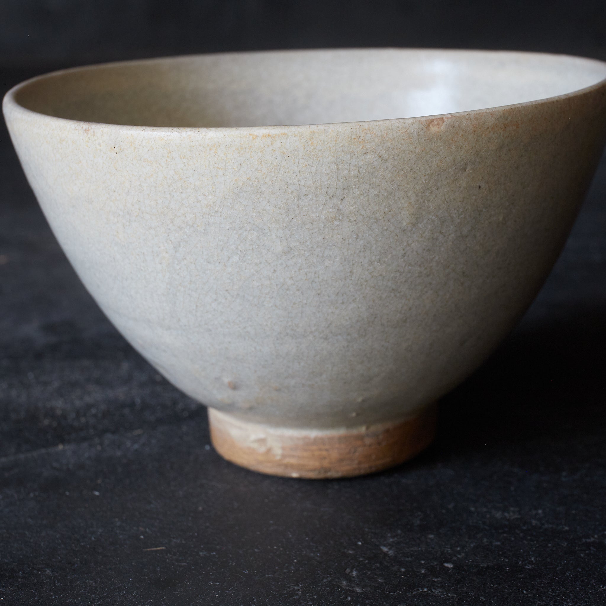 Khmer ash-glazed tea bowl, 12th-16th century