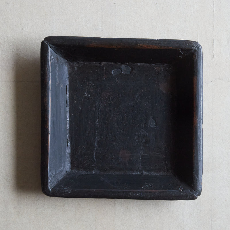WOODEN SQUARE SENCHA TRAY, a4, Joseon Dynasty（1392–1897CE）
