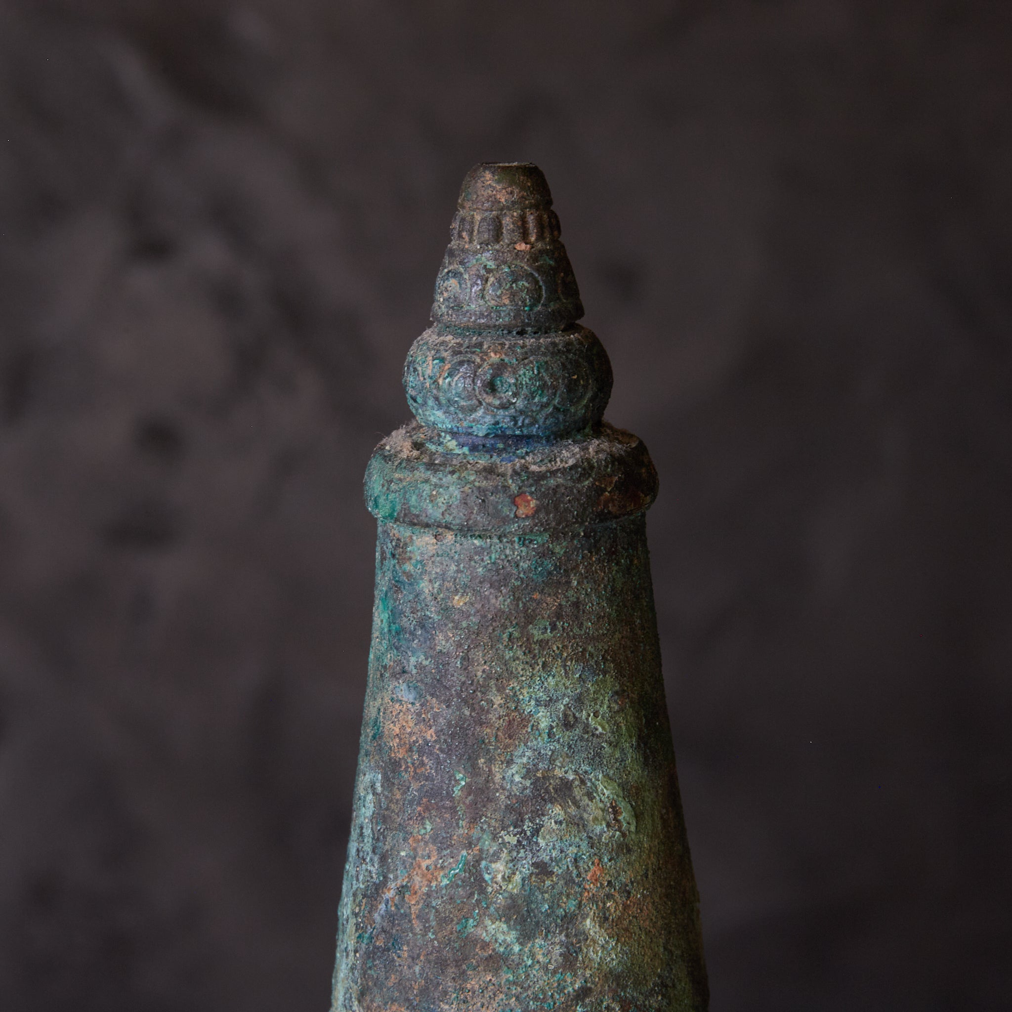 Bronze gossamer excavated item Sukhothai period (13th-16th century) 12th-16th century