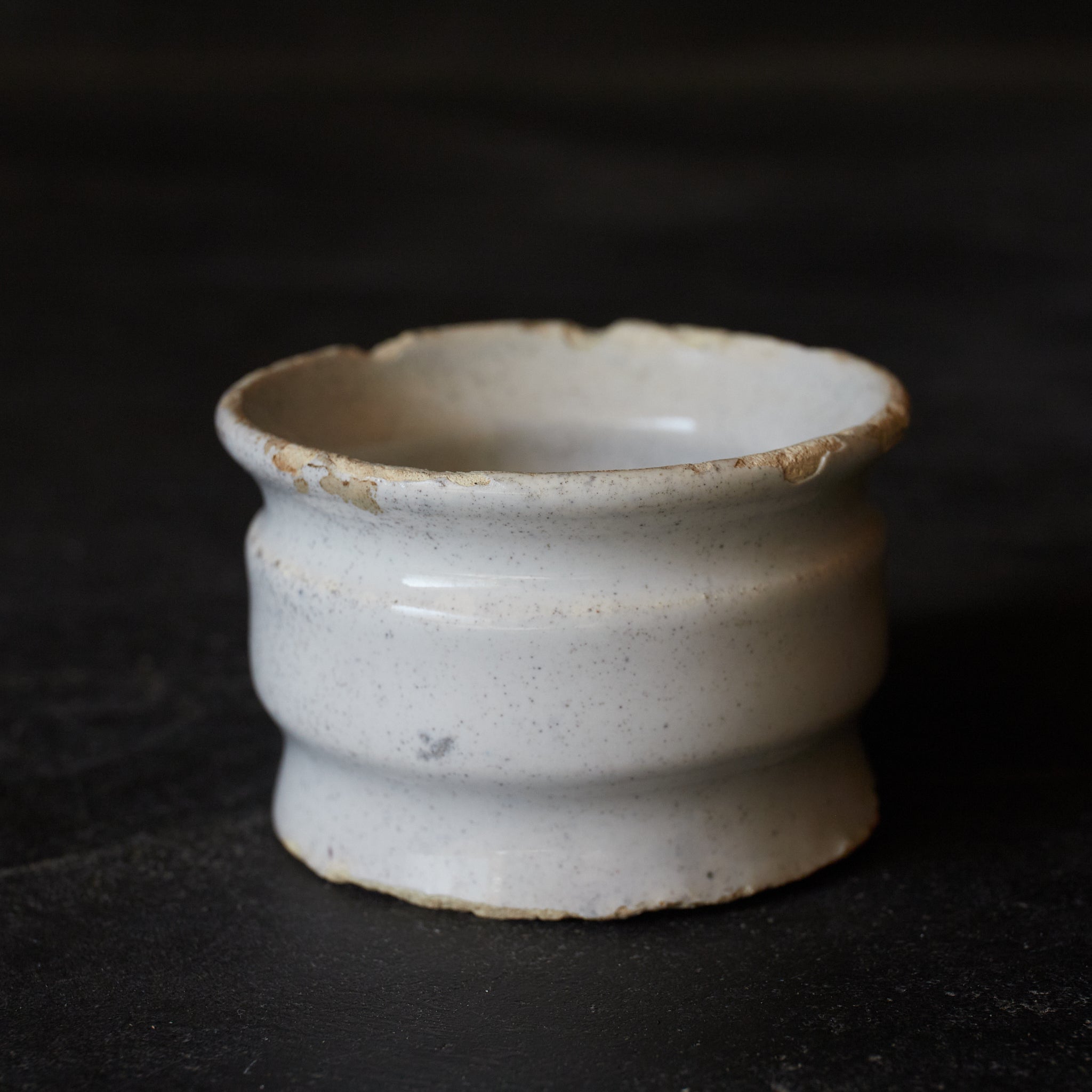 SMALL JAR, Delftware, white-glazed, 7, Dutch Antique, Early Modern Period（16th–19th centuries）