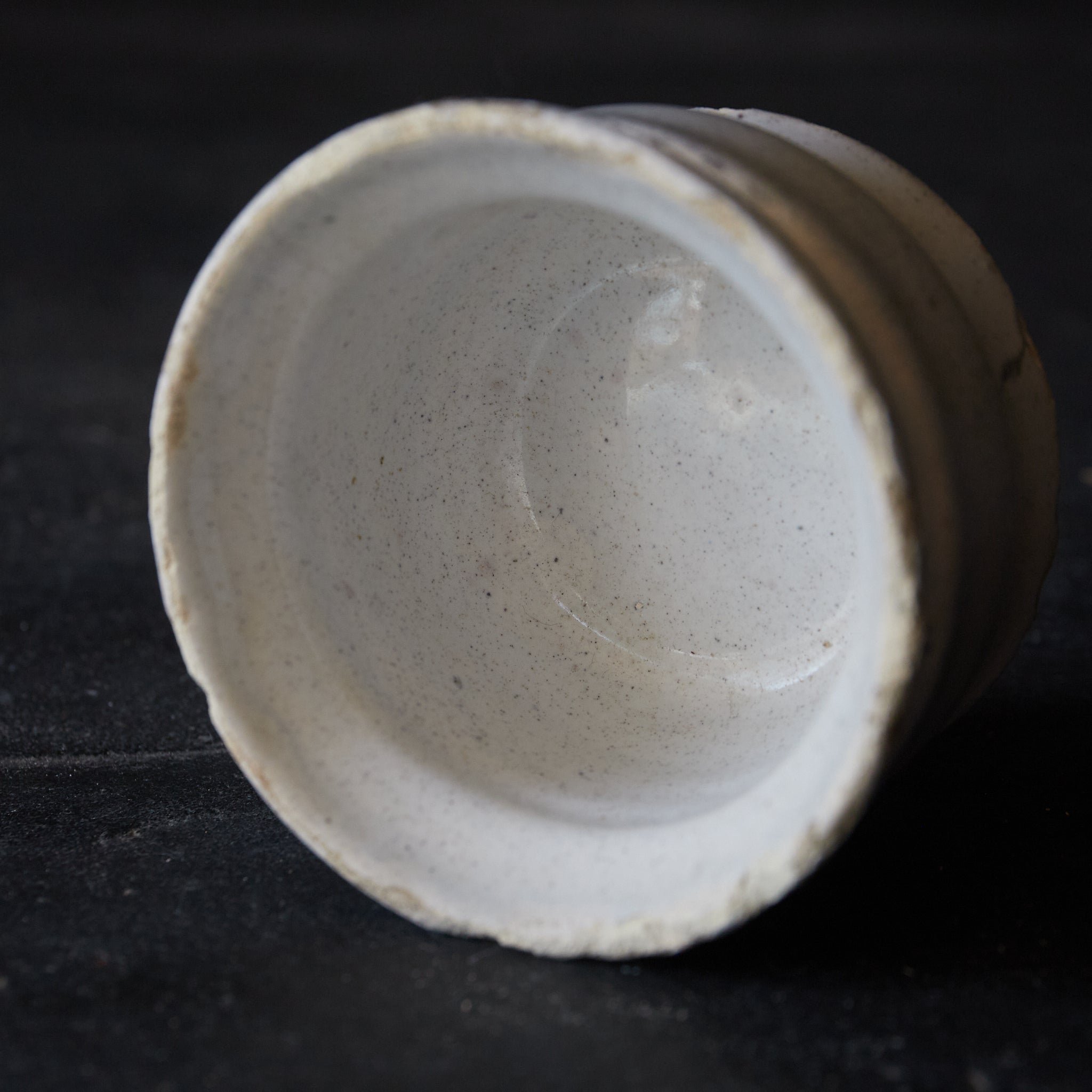 SMALL JAR, Delftware, white-glazed, 7, Dutch Antique, Early Modern Period（16th–19th centuries）