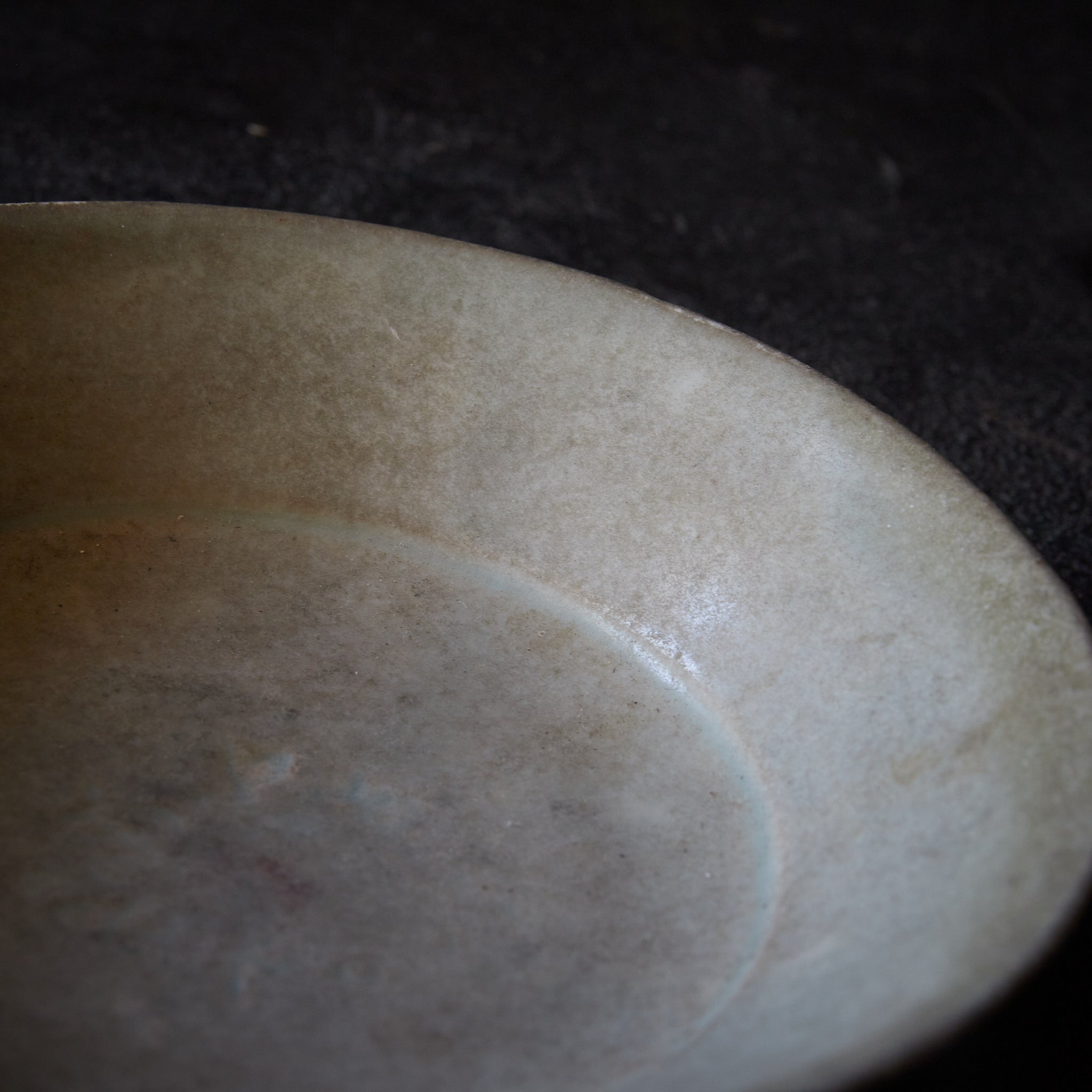 SMALL PLATE, Hutian Ware, pale celadon, Song Dynasty（960–1279CE）