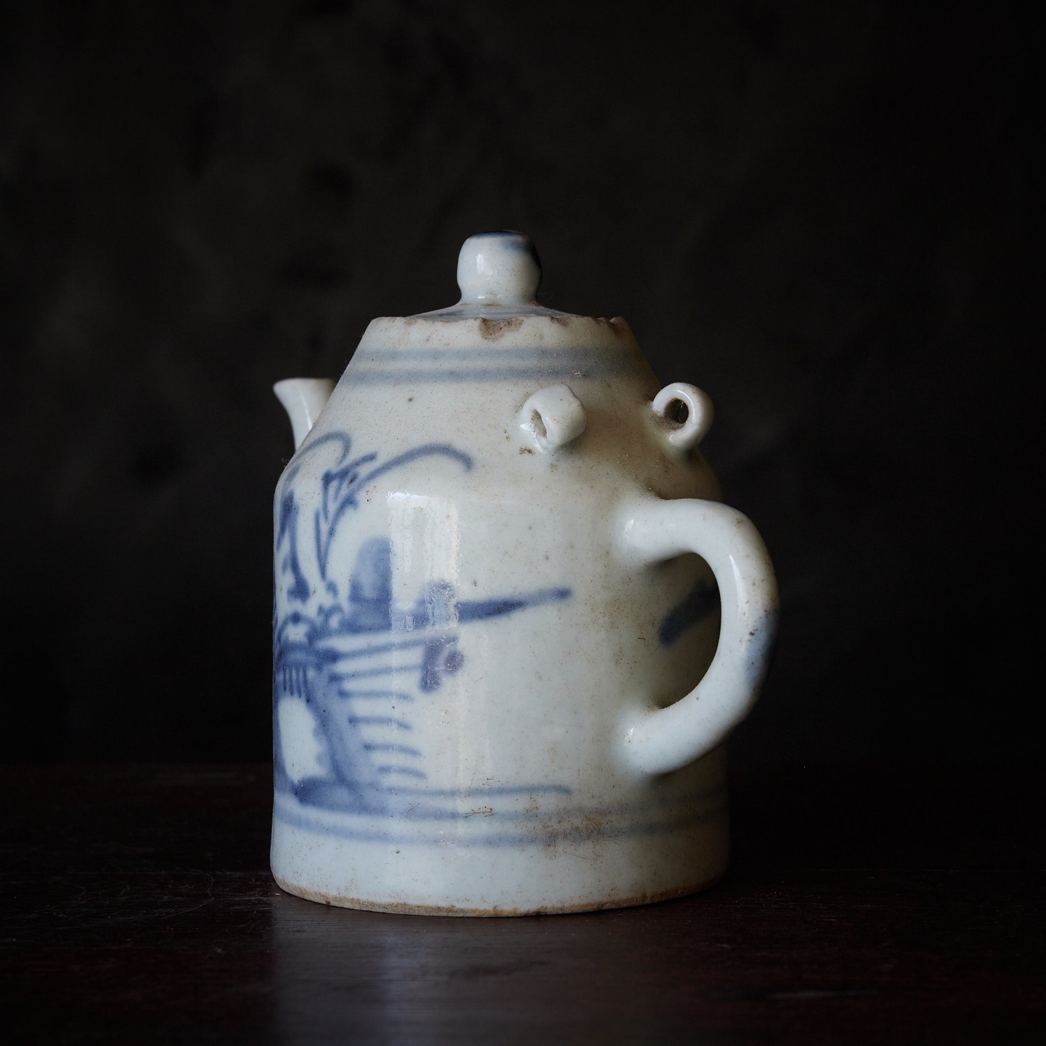 明代 古染付水注（1368–1644CE） | 入蘆花（ロカニイル）