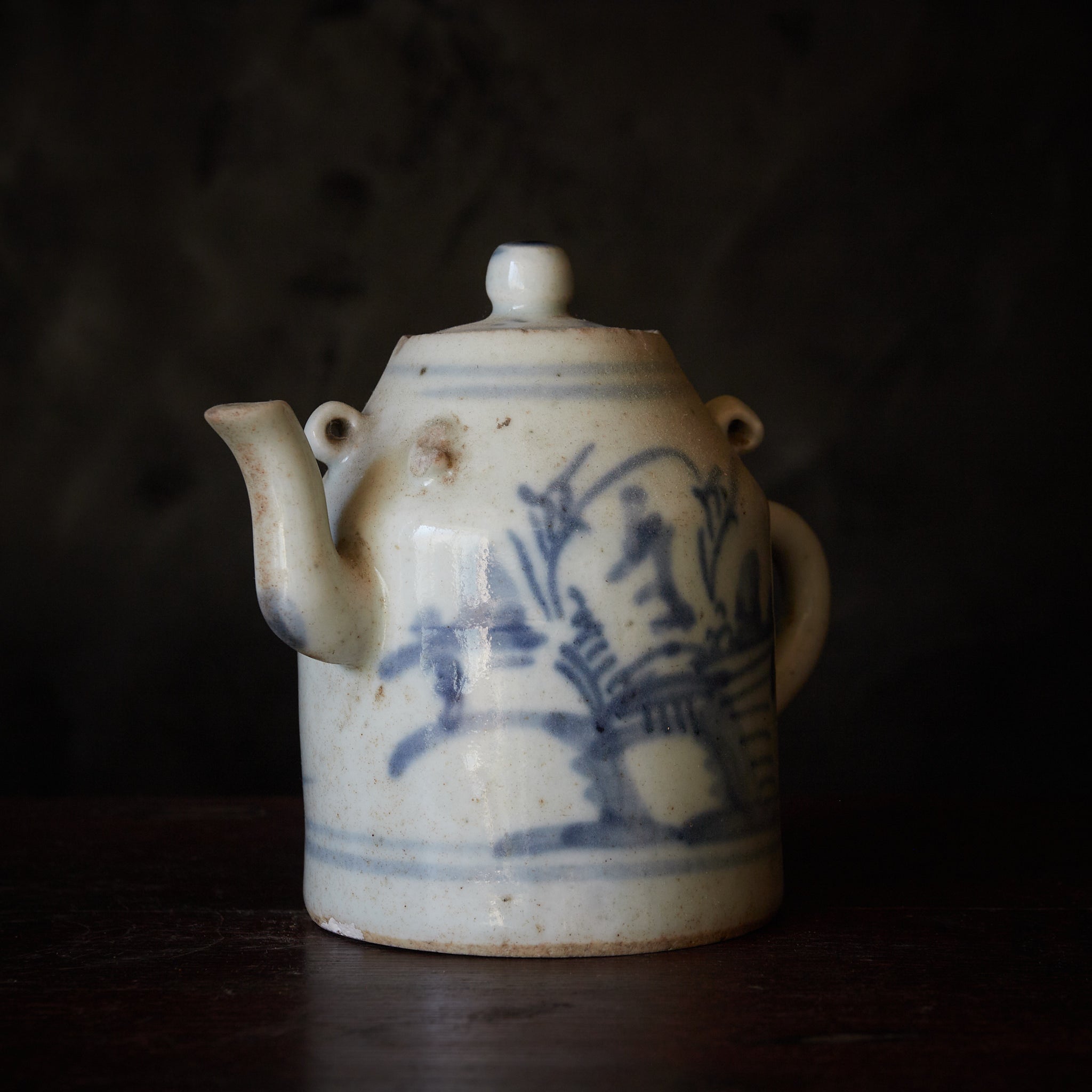 明代 古染付水注（1368–1644CE） | 入蘆花（ロカニイル）