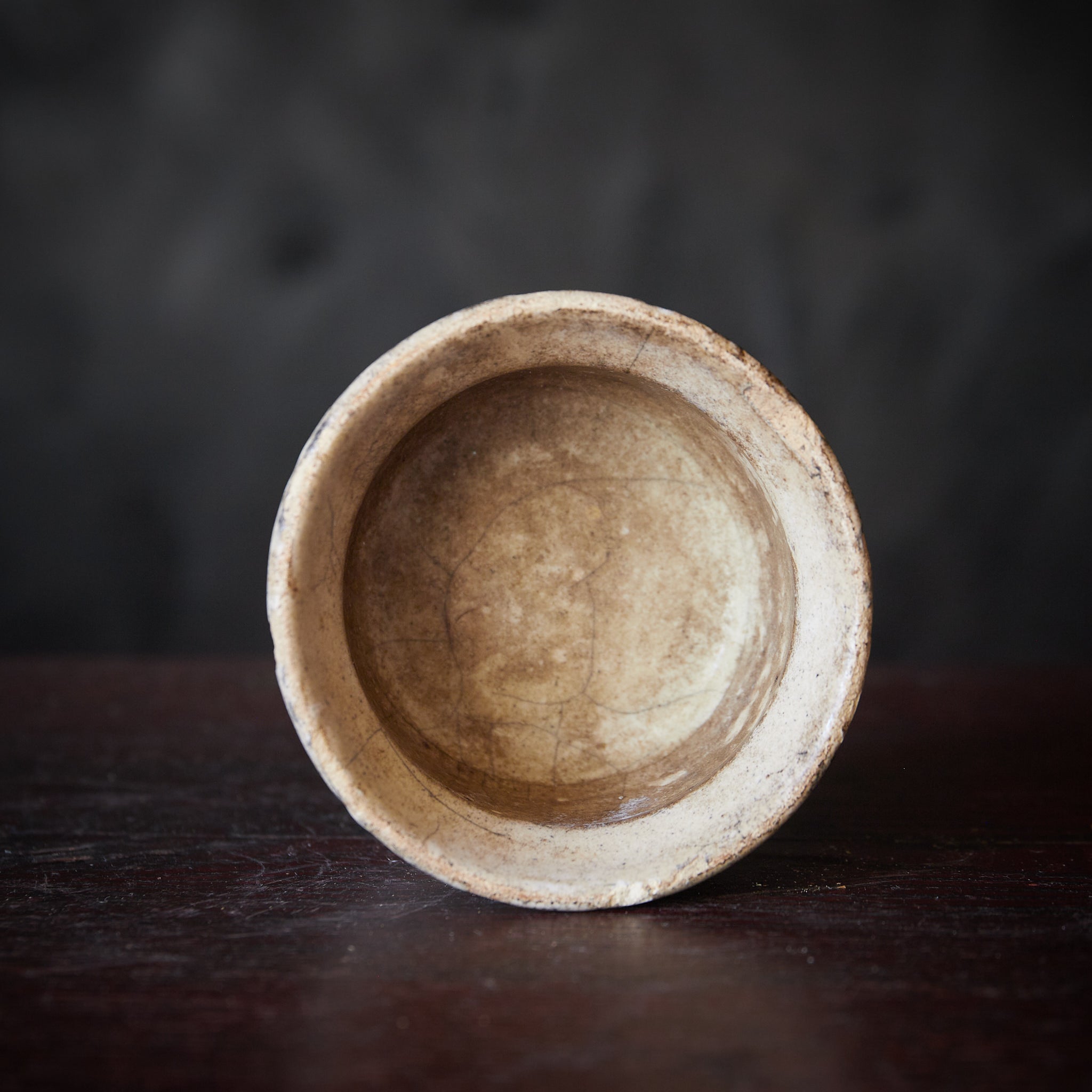 オランダアンティーク 白釉デルフト小壺（近世：16–19世紀） | 入蘆花