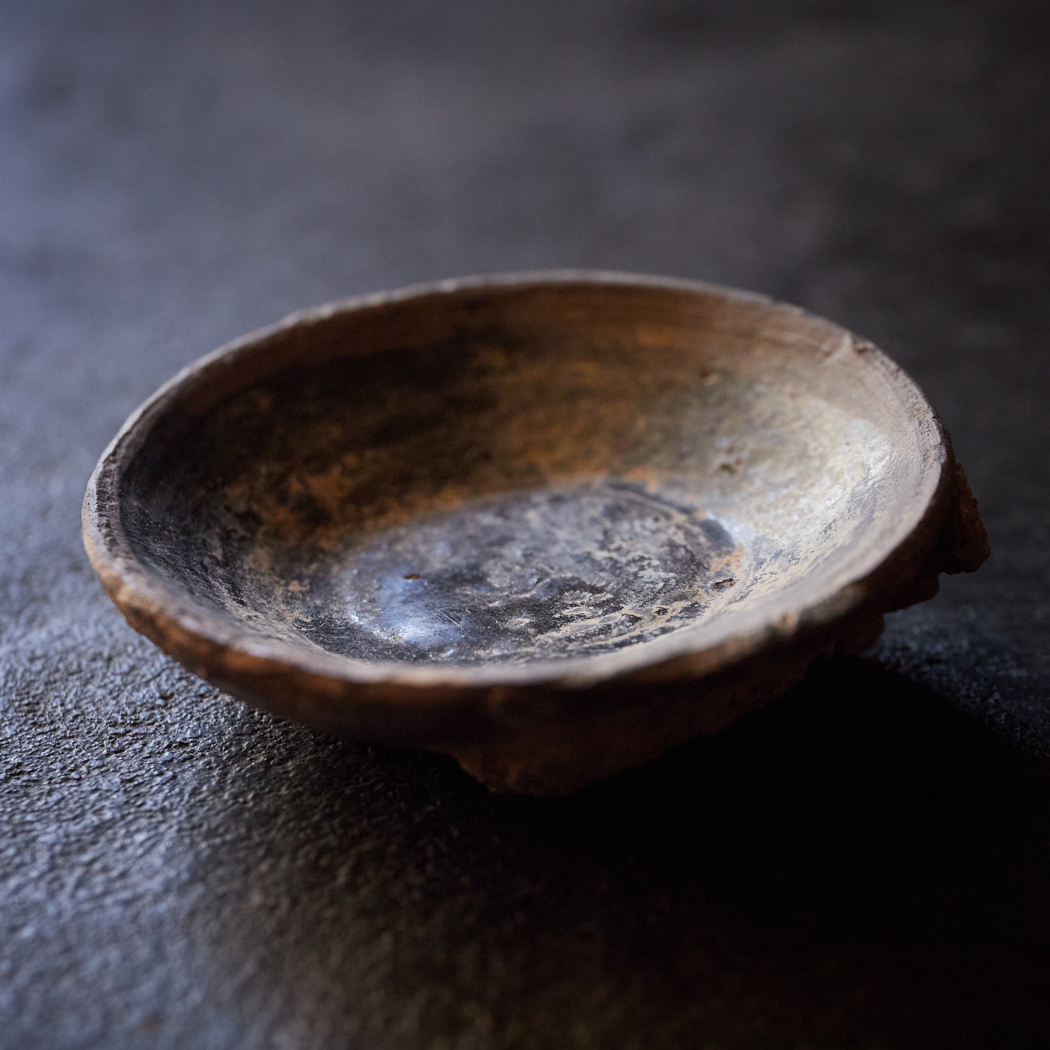 SAKE-BECHER, Braun glasiert, Khmer-Dynastie, Mittelalter（12.–16. Jahrhundert）