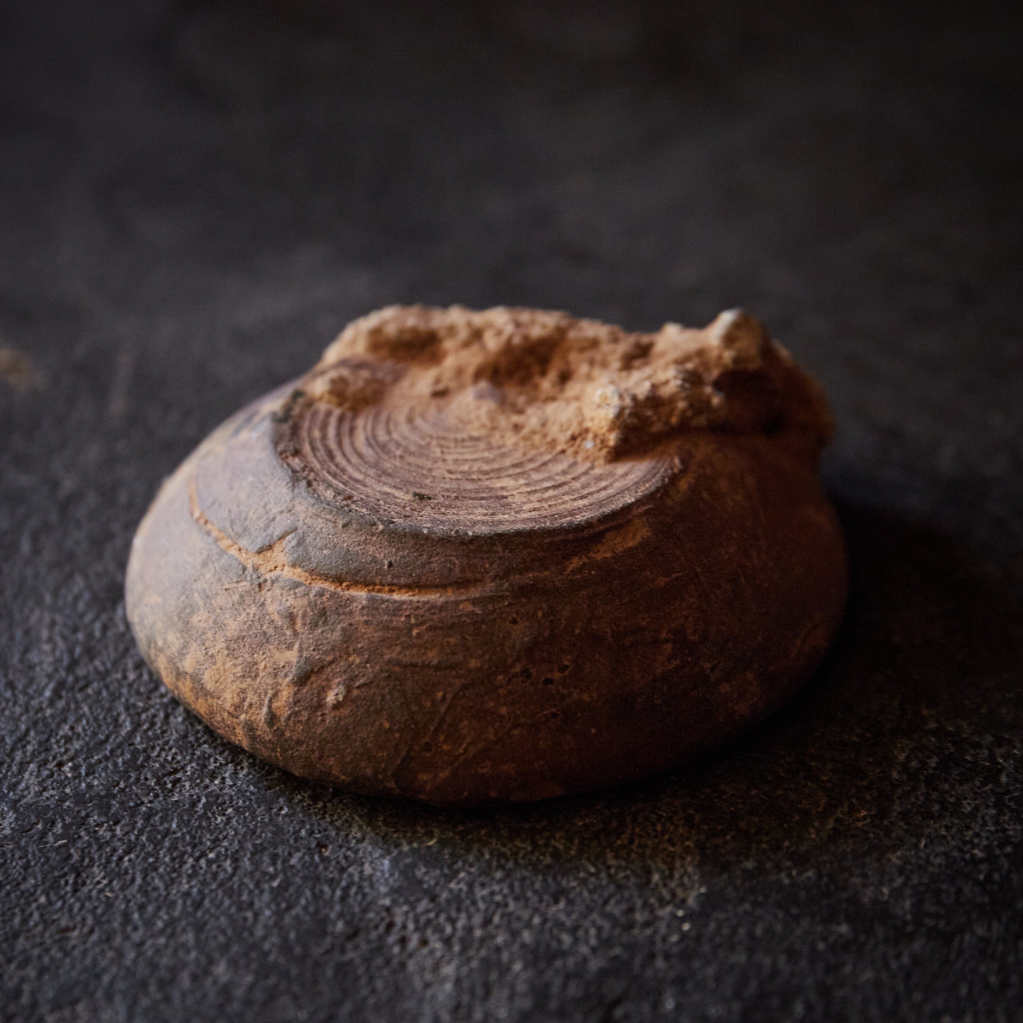 SAKE-BECHER, Braun glasiert, Khmer-Dynastie, Mittelalter（12.–16. Jahrhundert）