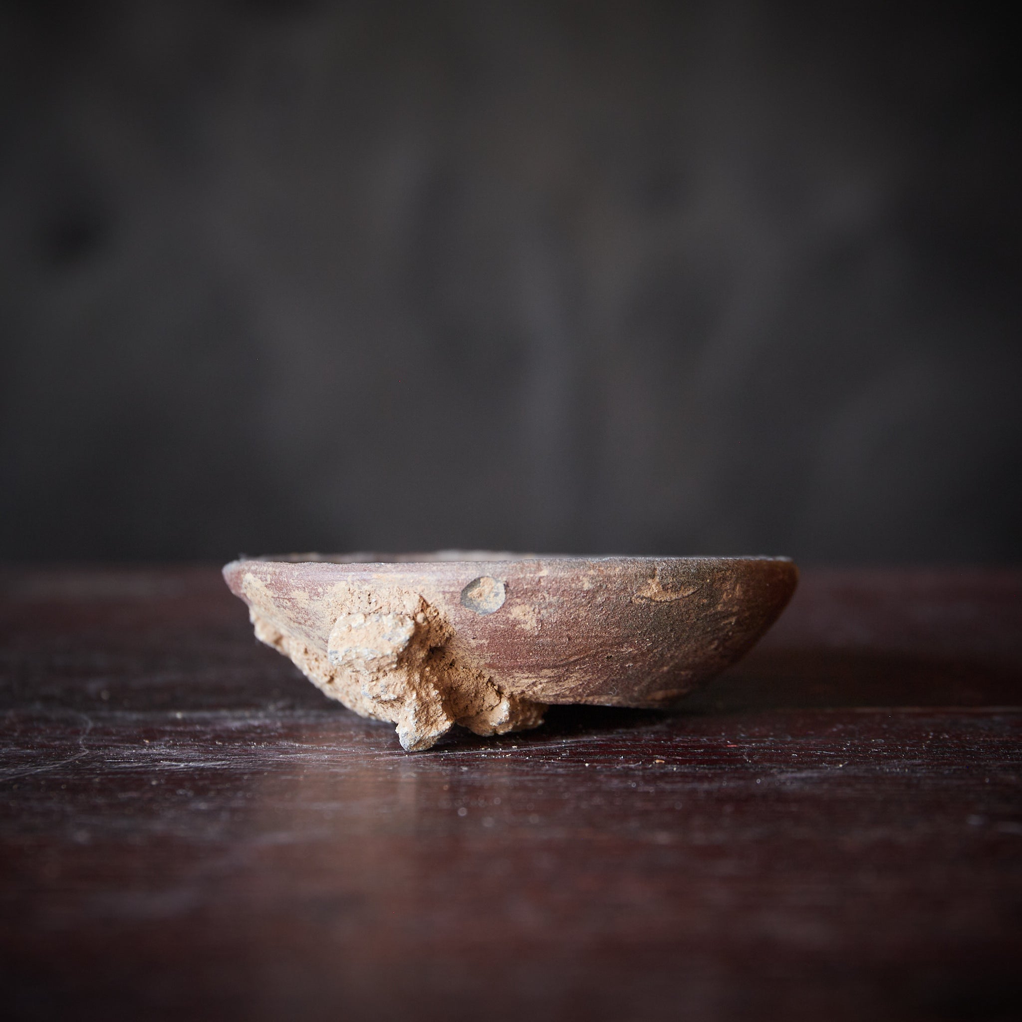SAKE-BECHER, Braun glasiert, Khmer-Dynastie, Mittelalter（12.–16. Jahrhundert）