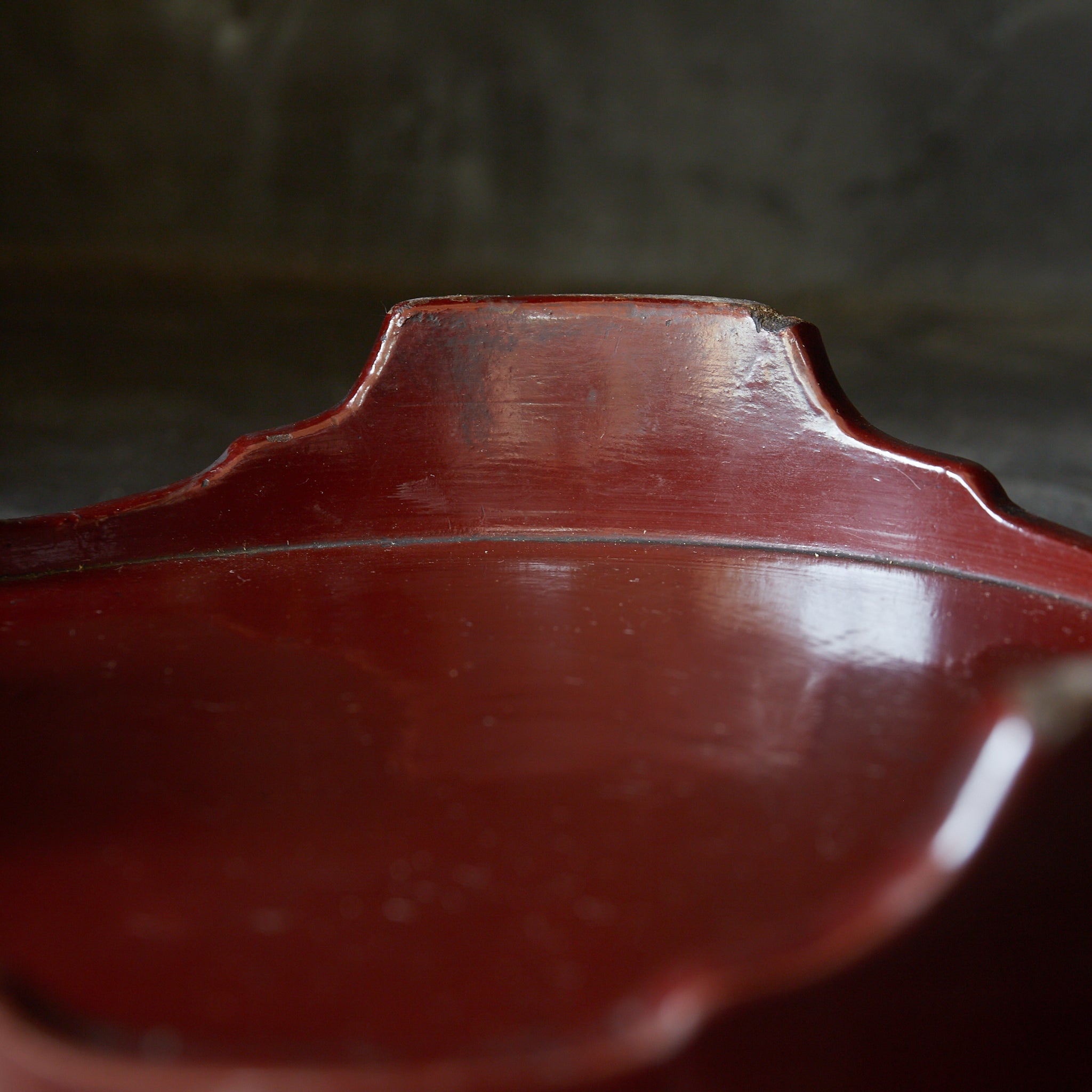 江戸時代 漆絵笹文足付盆（1603–1867 CE） | 入蘆花（ロカニイル）