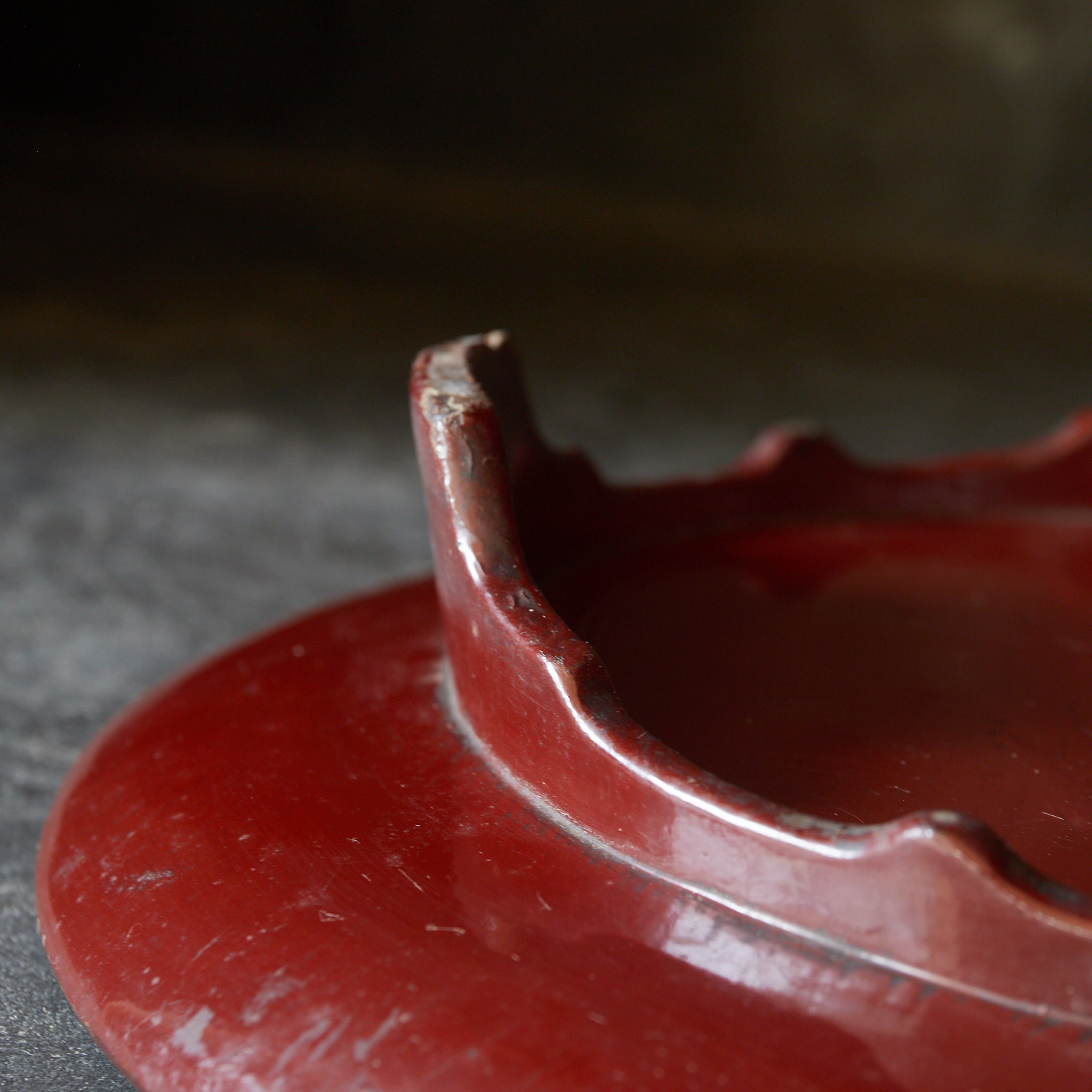 江戸時代 漆絵笹文足付盆（1603–1867 CE） | 入蘆花（ロカニイル）