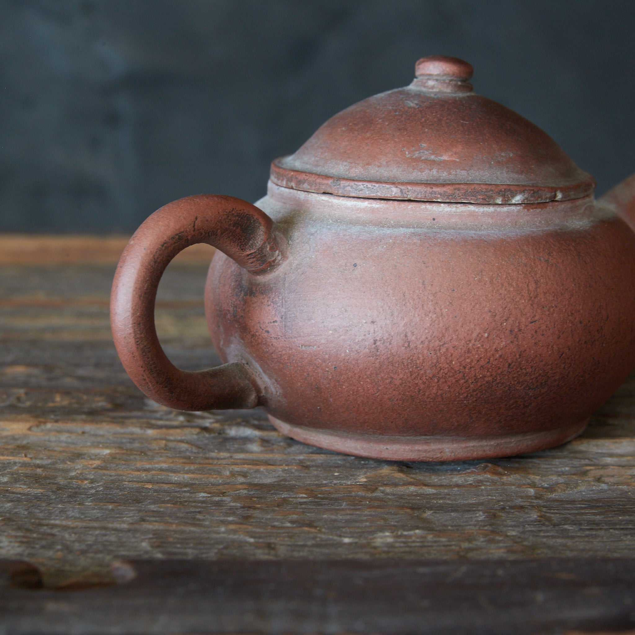 インカ帝国の壺① 清代 朱泥水平壺（急須）（1616–1911CE） | 入蘆花（ロカニイル）