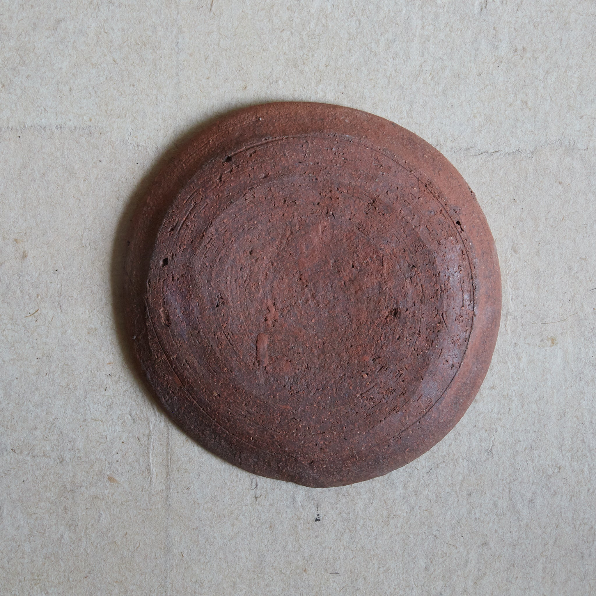 ASSIETTE À DESSERT, Bizen, ensemble de 5, Période Meiji–Taisho（1868–1926 apr. J.-C.）