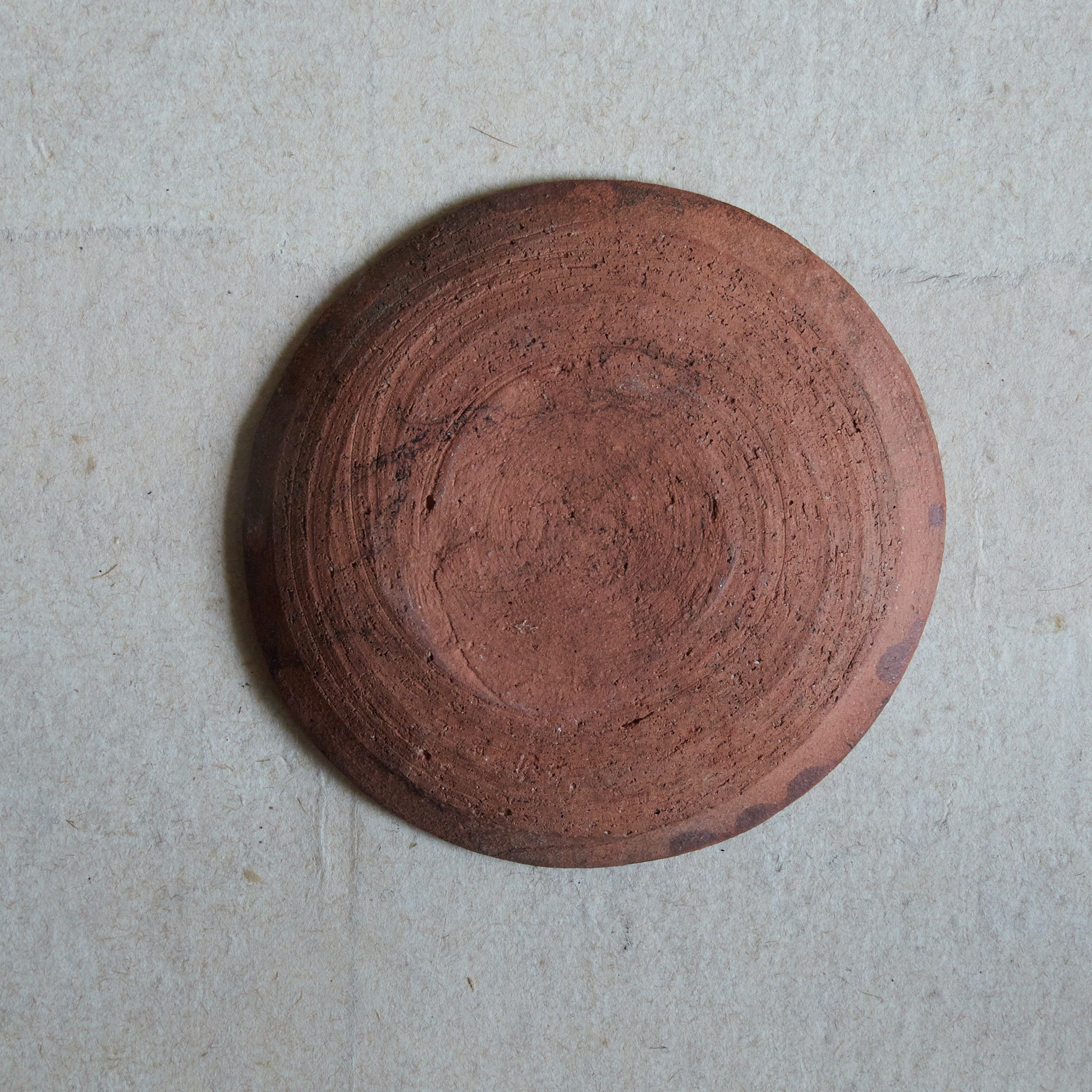 ASSIETTE À DESSERT, Bizen, ensemble de 5, Période Meiji–Taisho（1868–1926 apr. J.-C.）