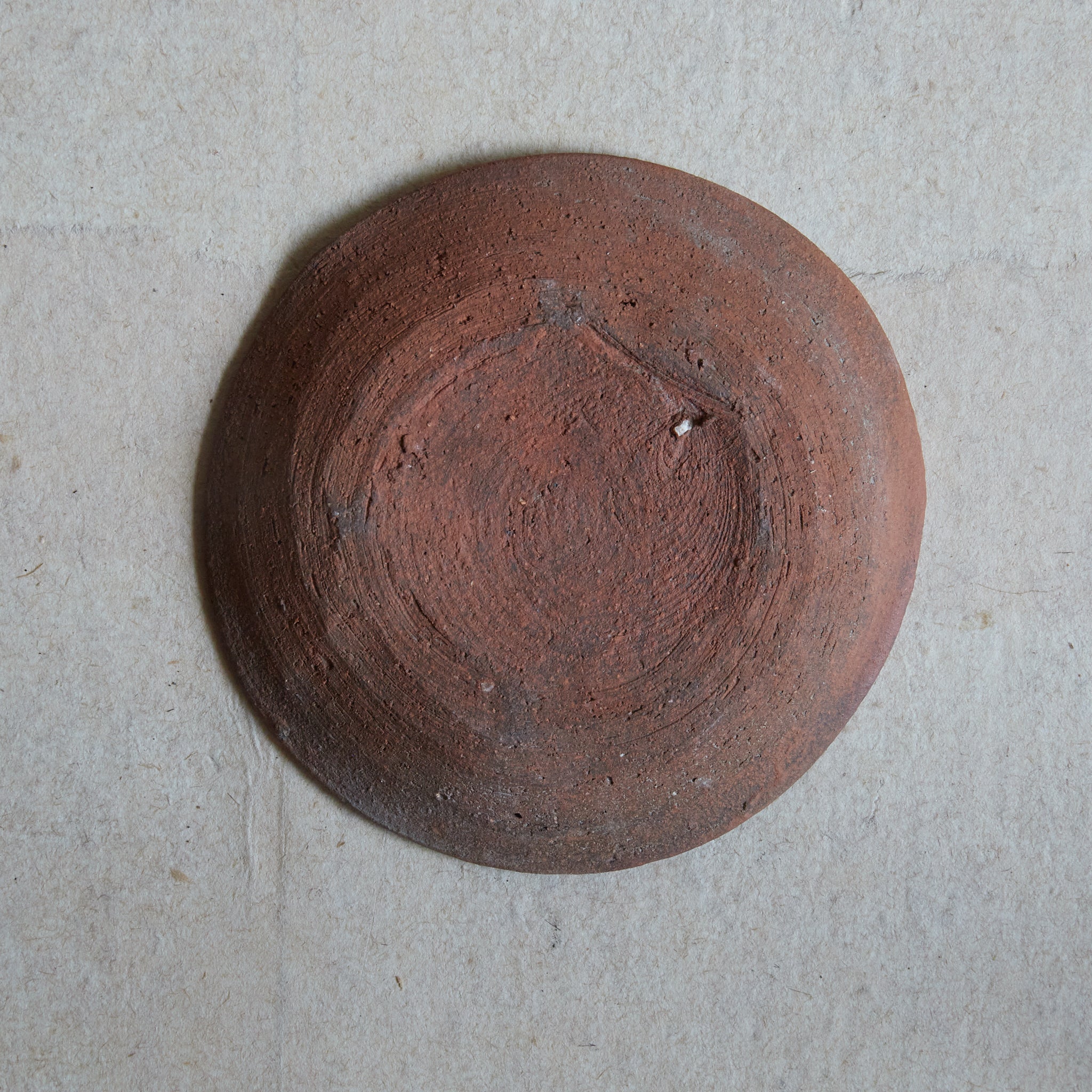 ASSIETTE À DESSERT, Bizen, ensemble de 5, Période Meiji–Taisho（1868–1926 apr. J.-C.）