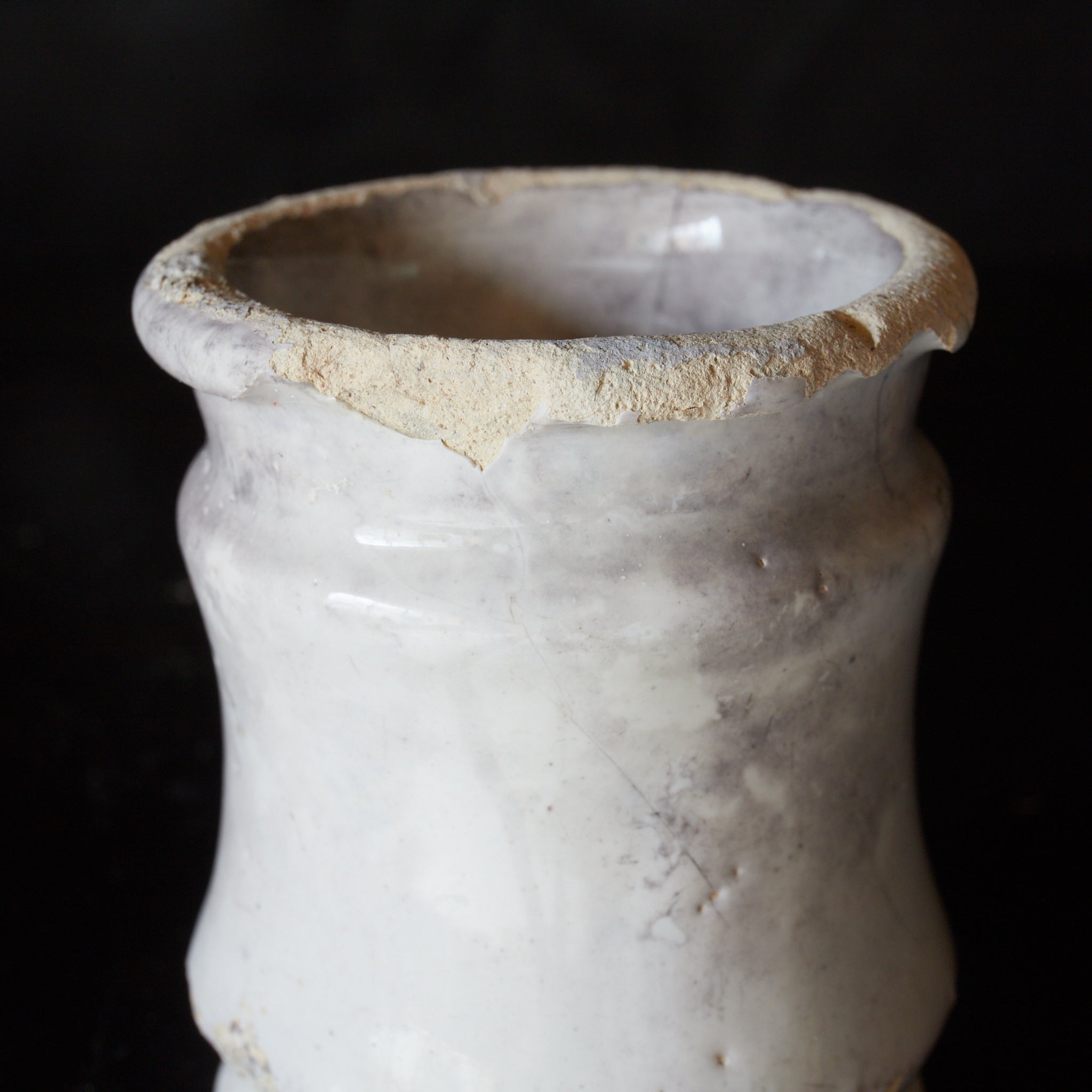 特別出品 デルフト 軟膏容器 白釉小壷 阿蘭陀 古物 古道具 アンティーク 特別出品 デルフト 軟膏容器 白釉小壷 阿蘭陀 古物 古道具