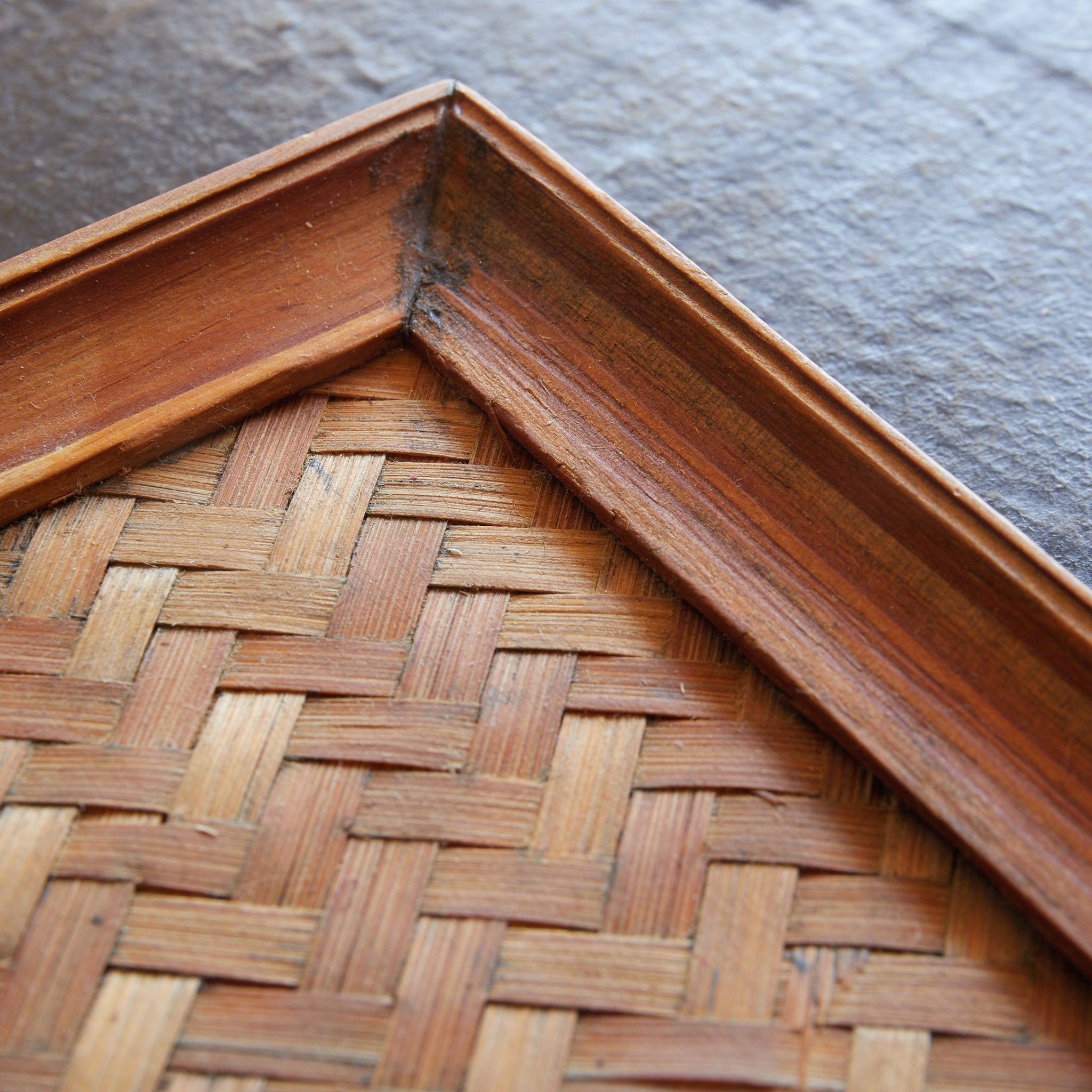 大正–昭和時代 網代文煎茶盆（1912–1989CE） | 入蘆花（ロカニイル）